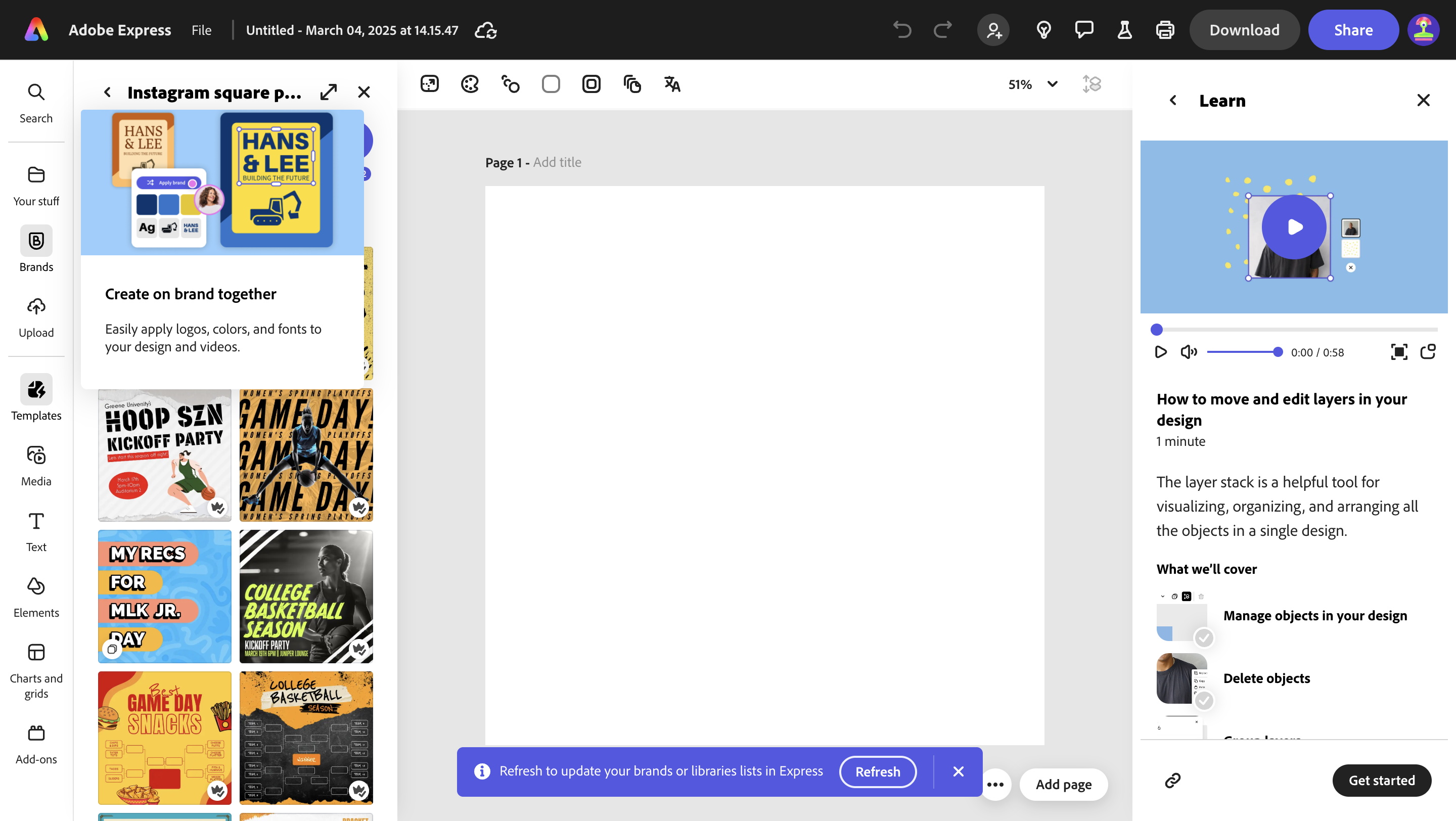 Step #9: Click on "Brands"
