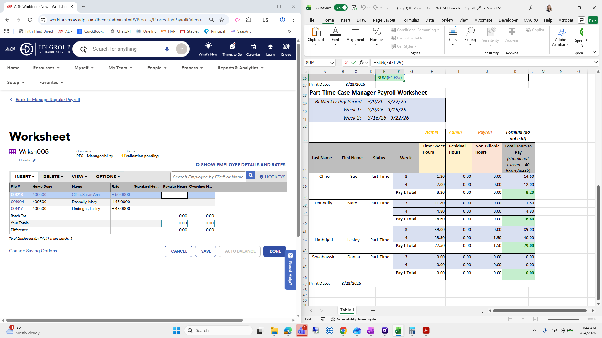 Step #24: Click on "INSERT ▼"