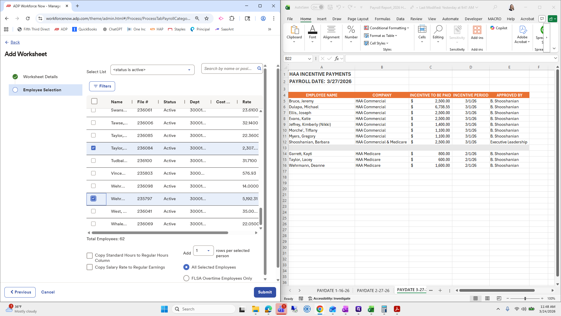 Step #122: Click on "Submit"