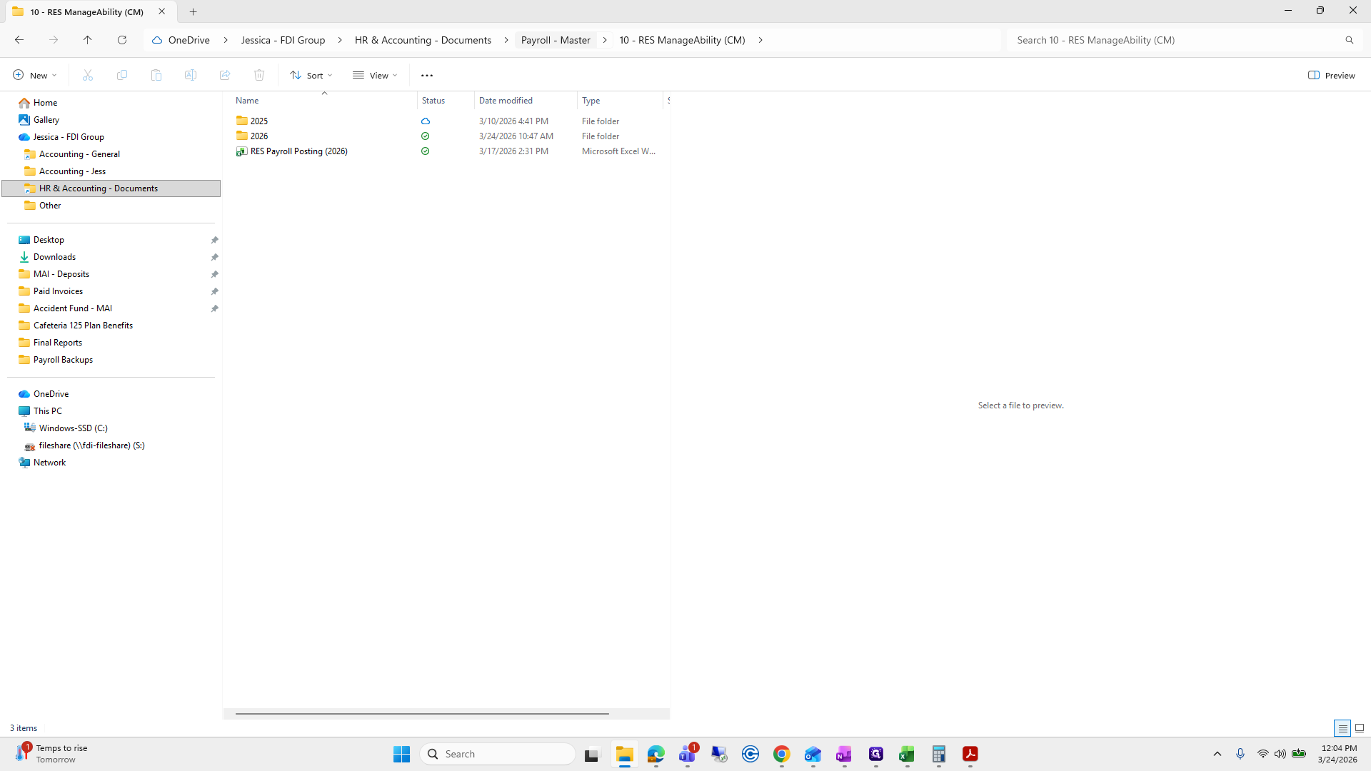 Step #233: Click on "Payroll - Master"
