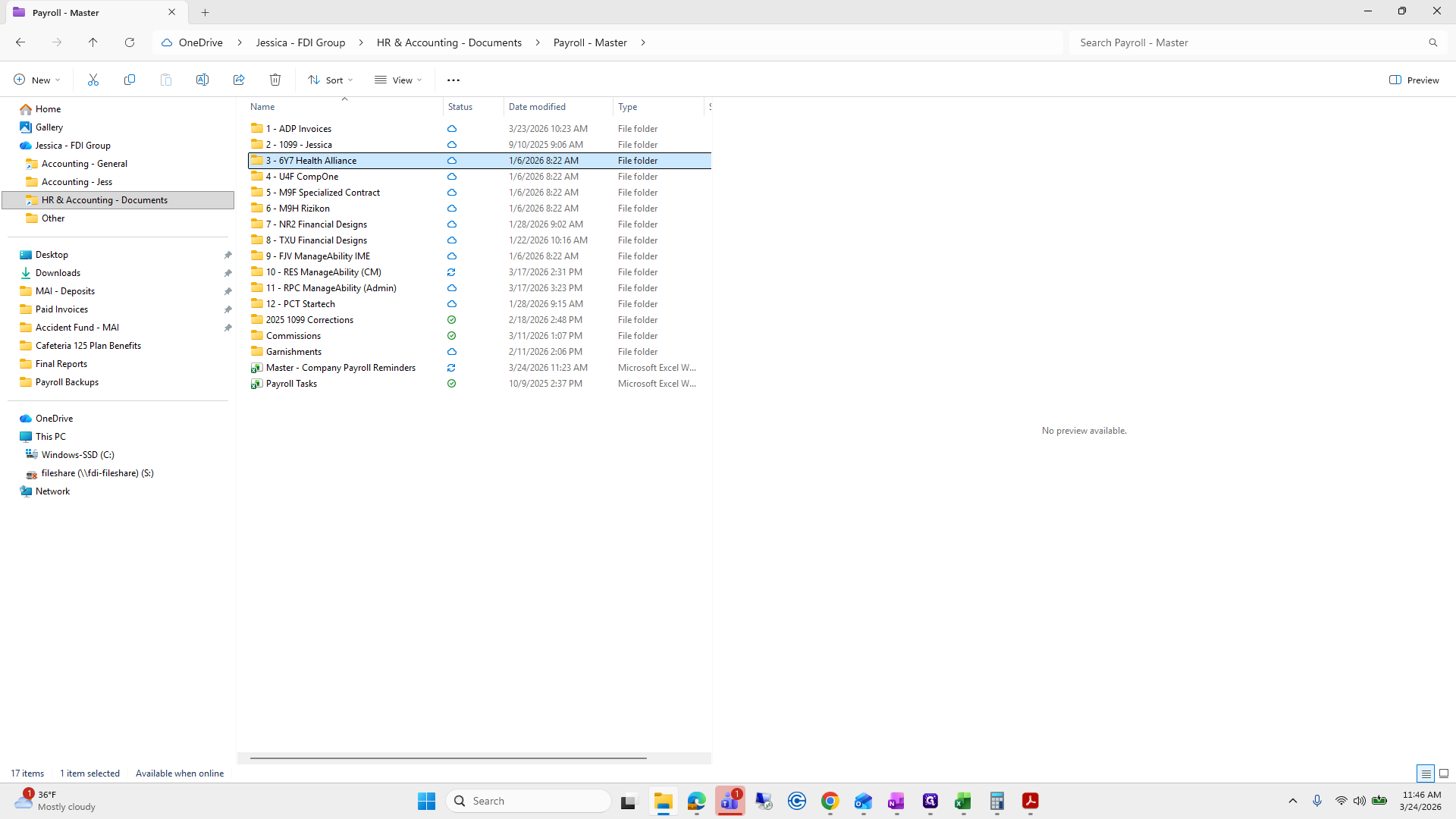 Step #68: Double-click on "6Y7 Health Alliance"