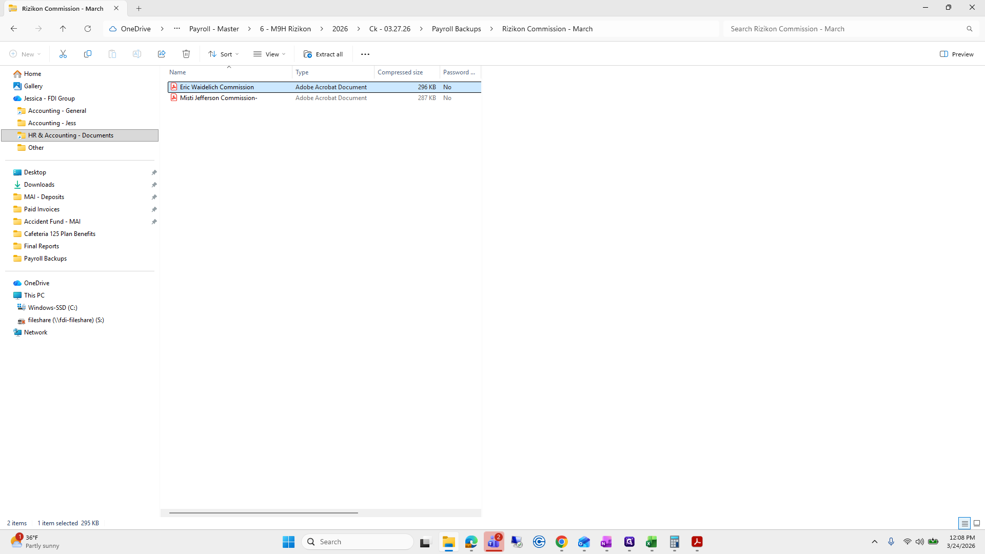 Step #347: Double-click on "Eric Waidelich Commission"