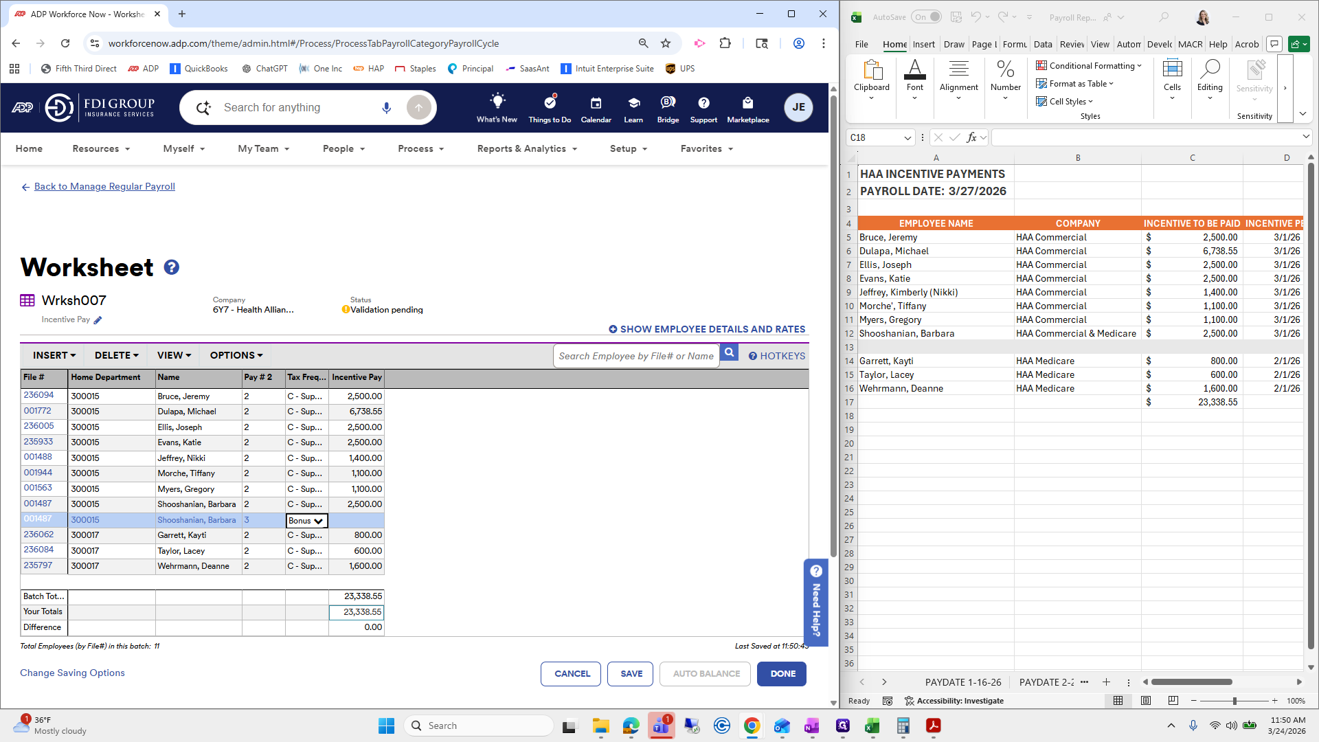 Step #182: Click on "800.00"