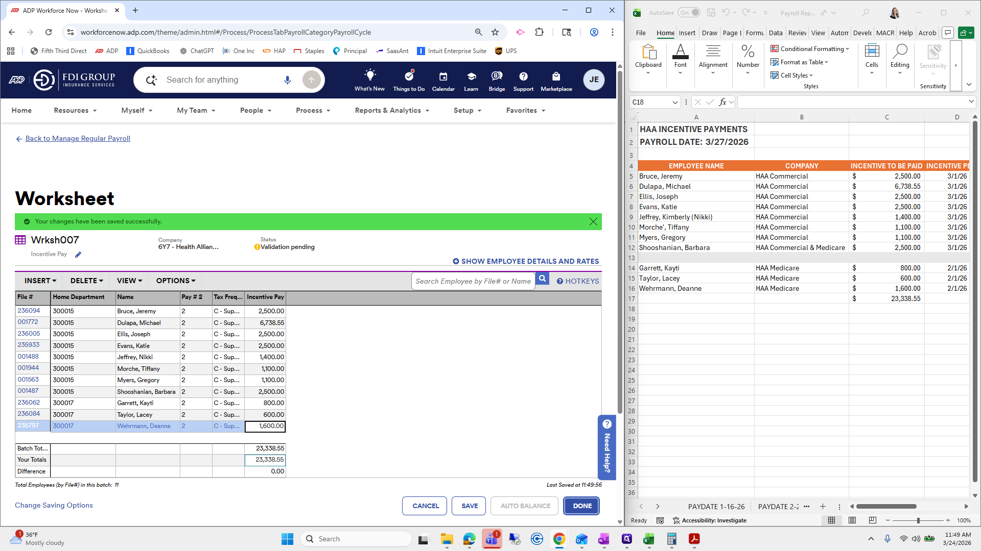 Step #162: Click on "DONE"