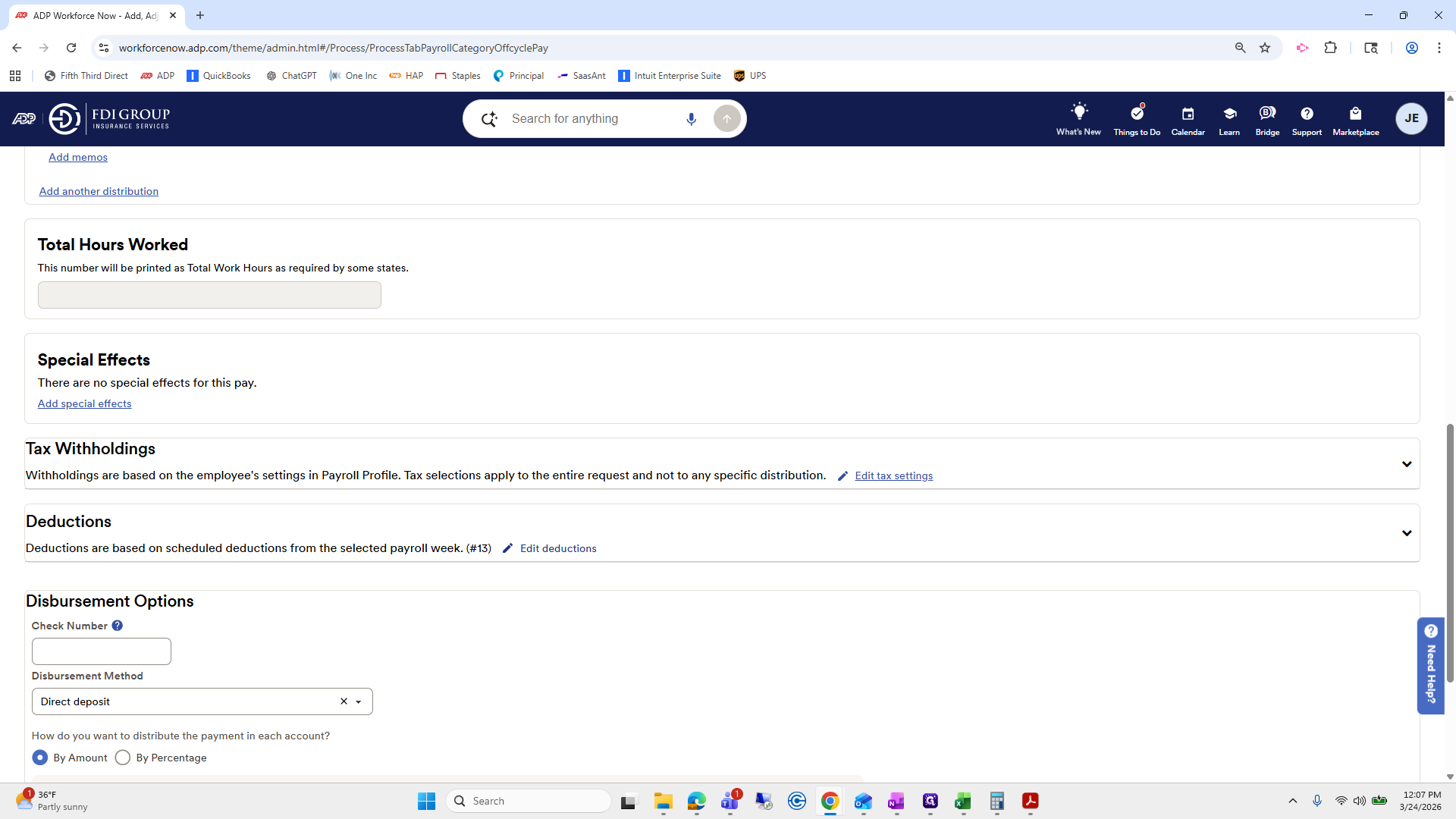 Step #316: Click on "Edit deductions"