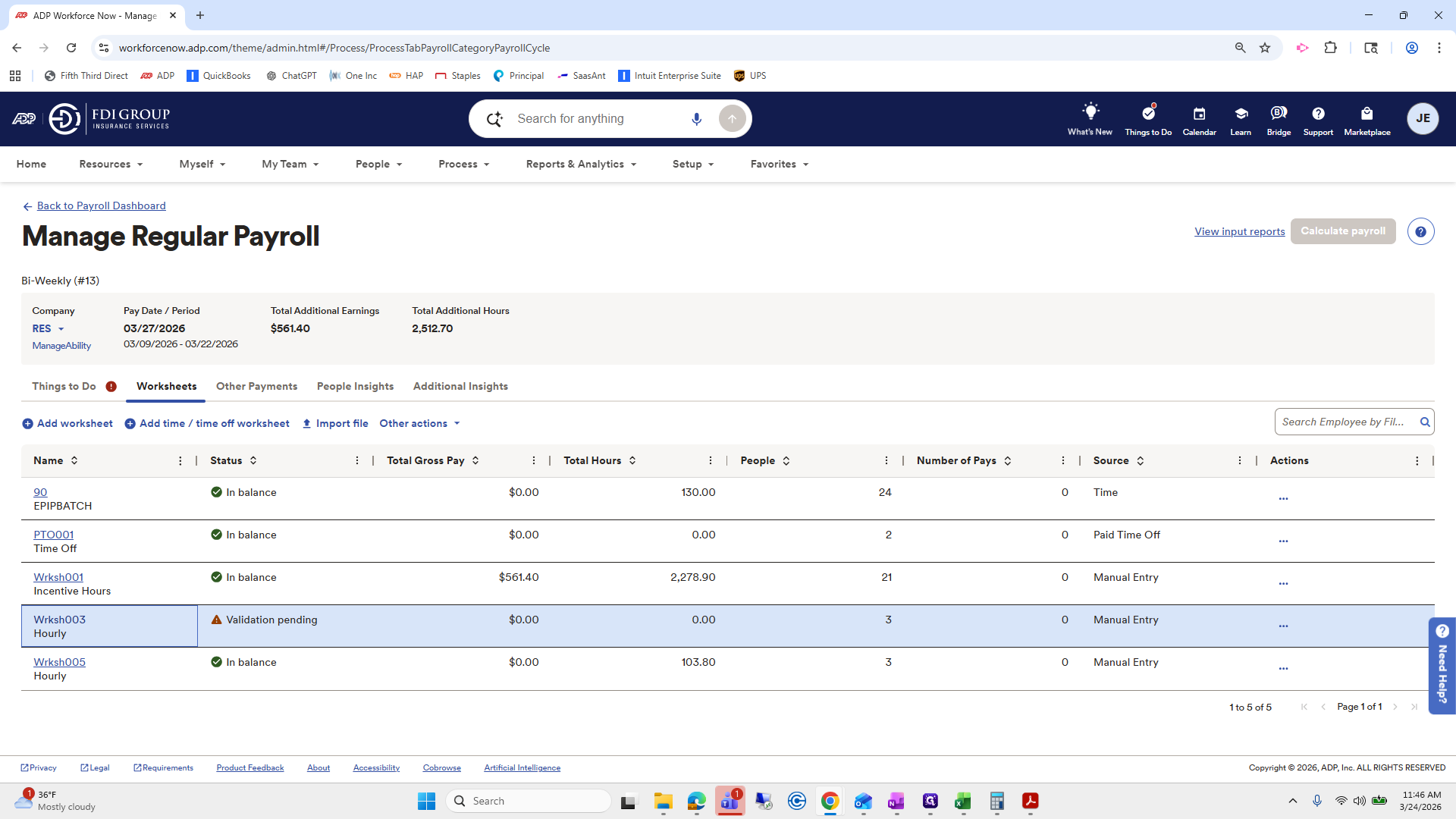 Step #59: Click on "Wrksh003"