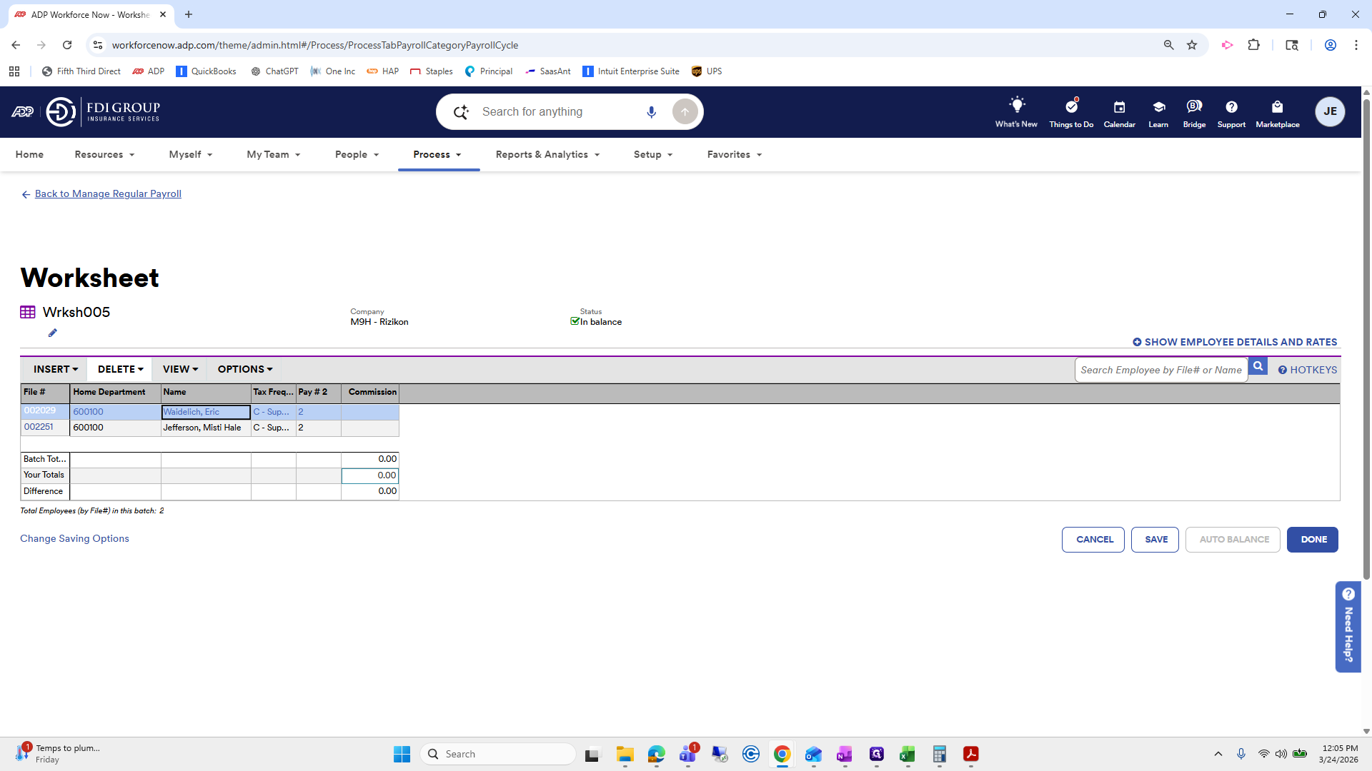 Step #274: Click on "DELETE ▾"