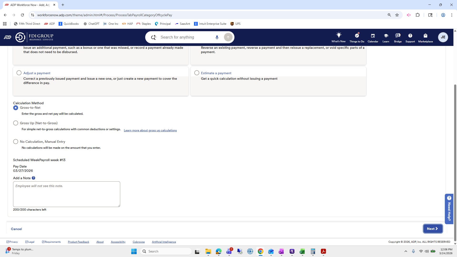 Step #292: Click on "Next >"