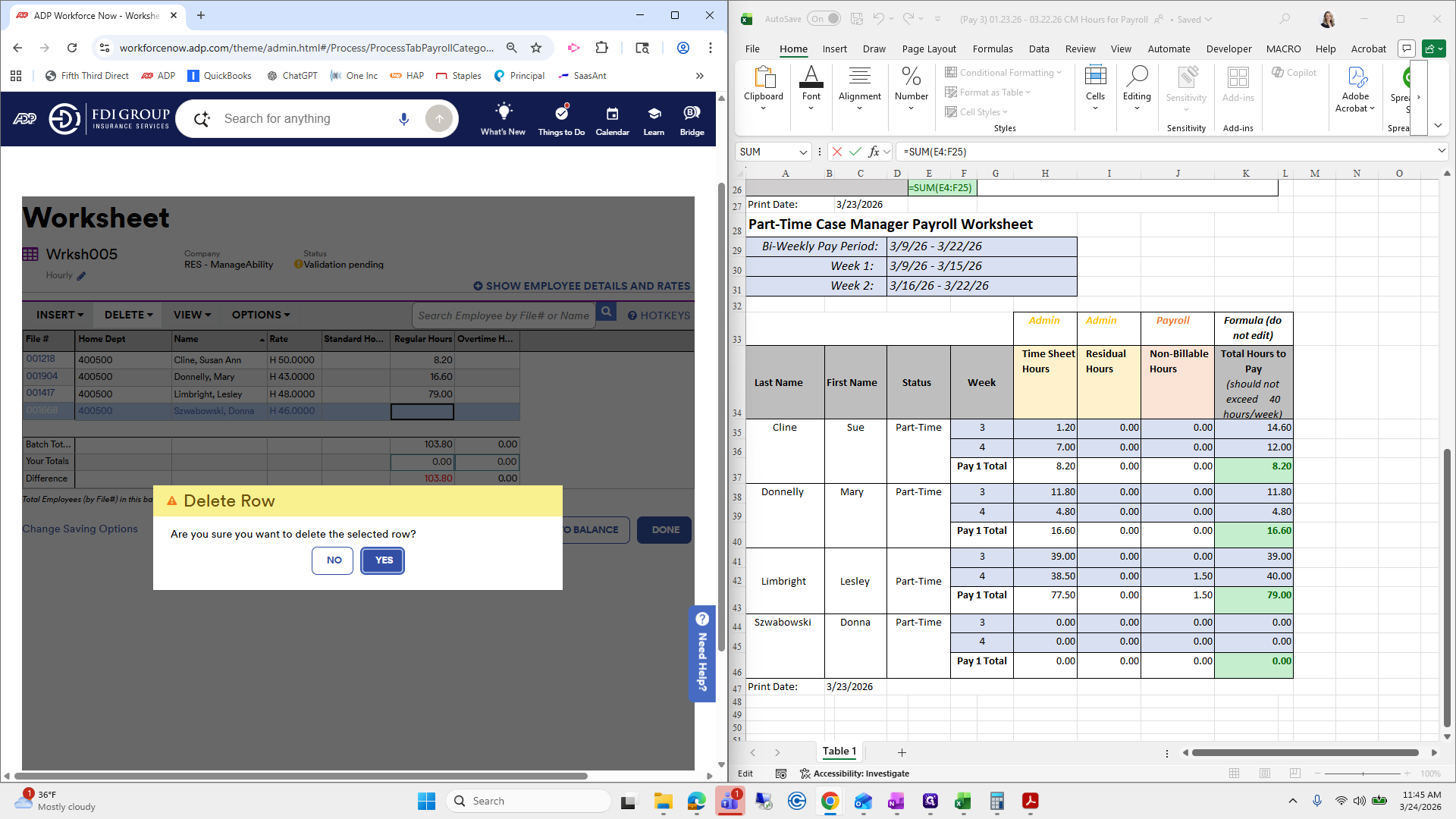Step #51: Click on "YES"