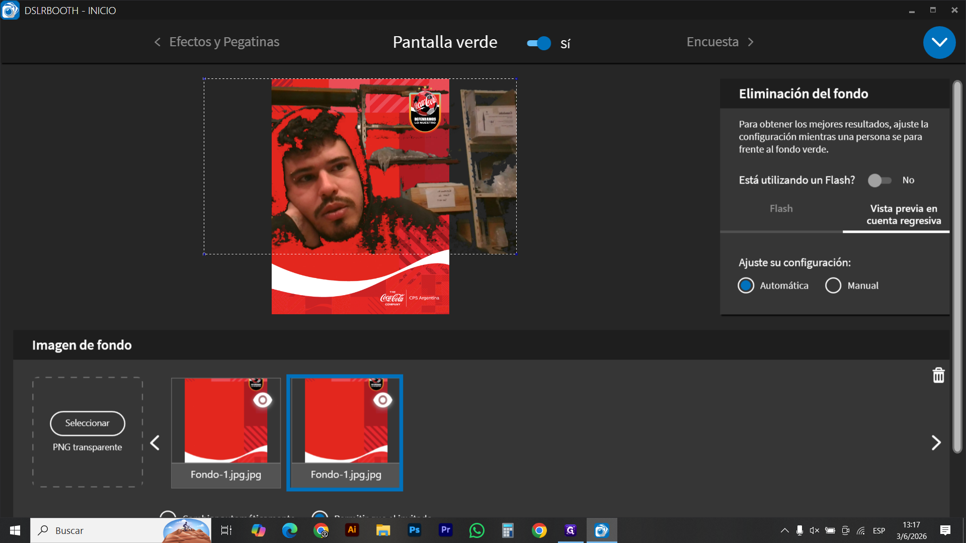 Step #15: Haz clic en la miniatura de la composición final que acabas de crear.