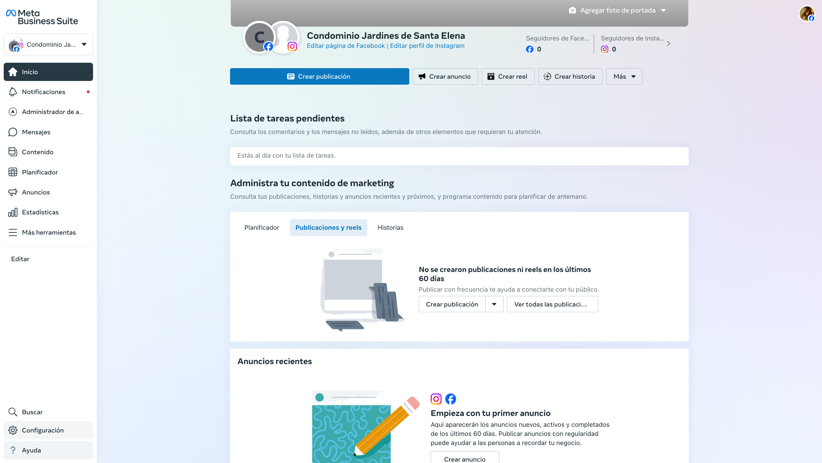 Step #3: Seleccionar la opción de "configuración" ubicado en la parte inferior izquierda.