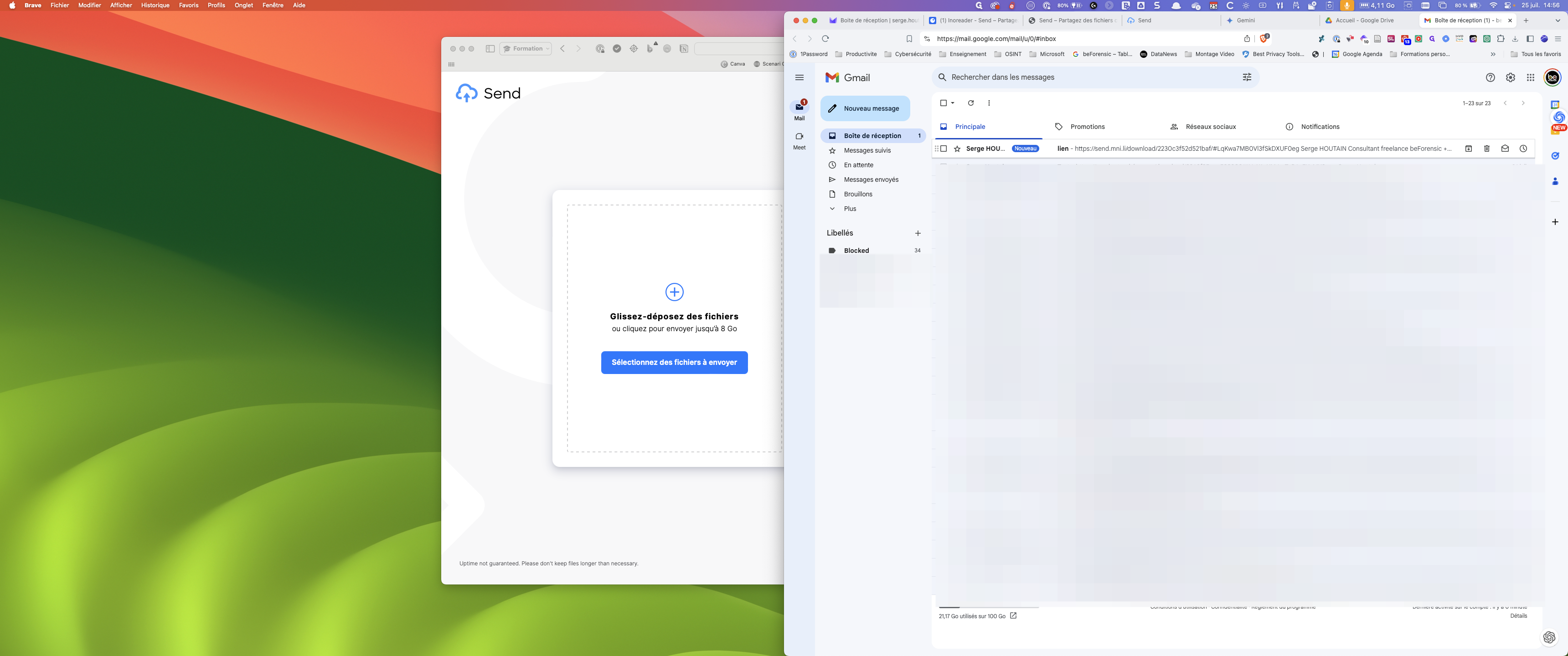 Step #12: Ouvrez le mail avec le lien reçu.