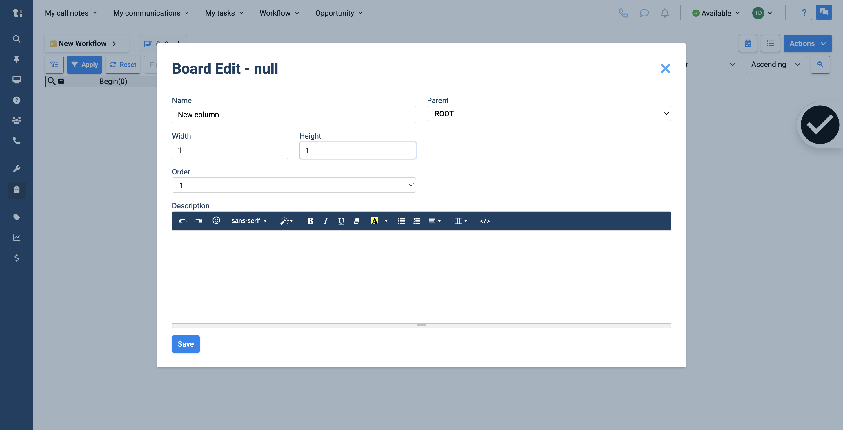 Step #8: One and one are standard sizes.