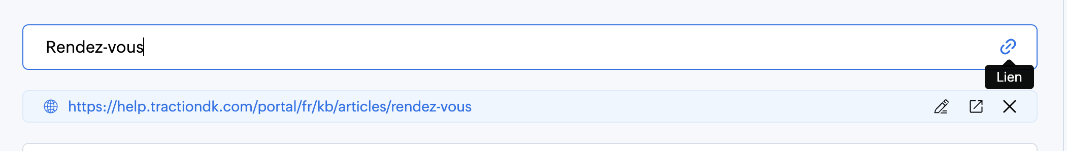 Step #5: Personnaliser le lien. Éviter les caractères spéciaux