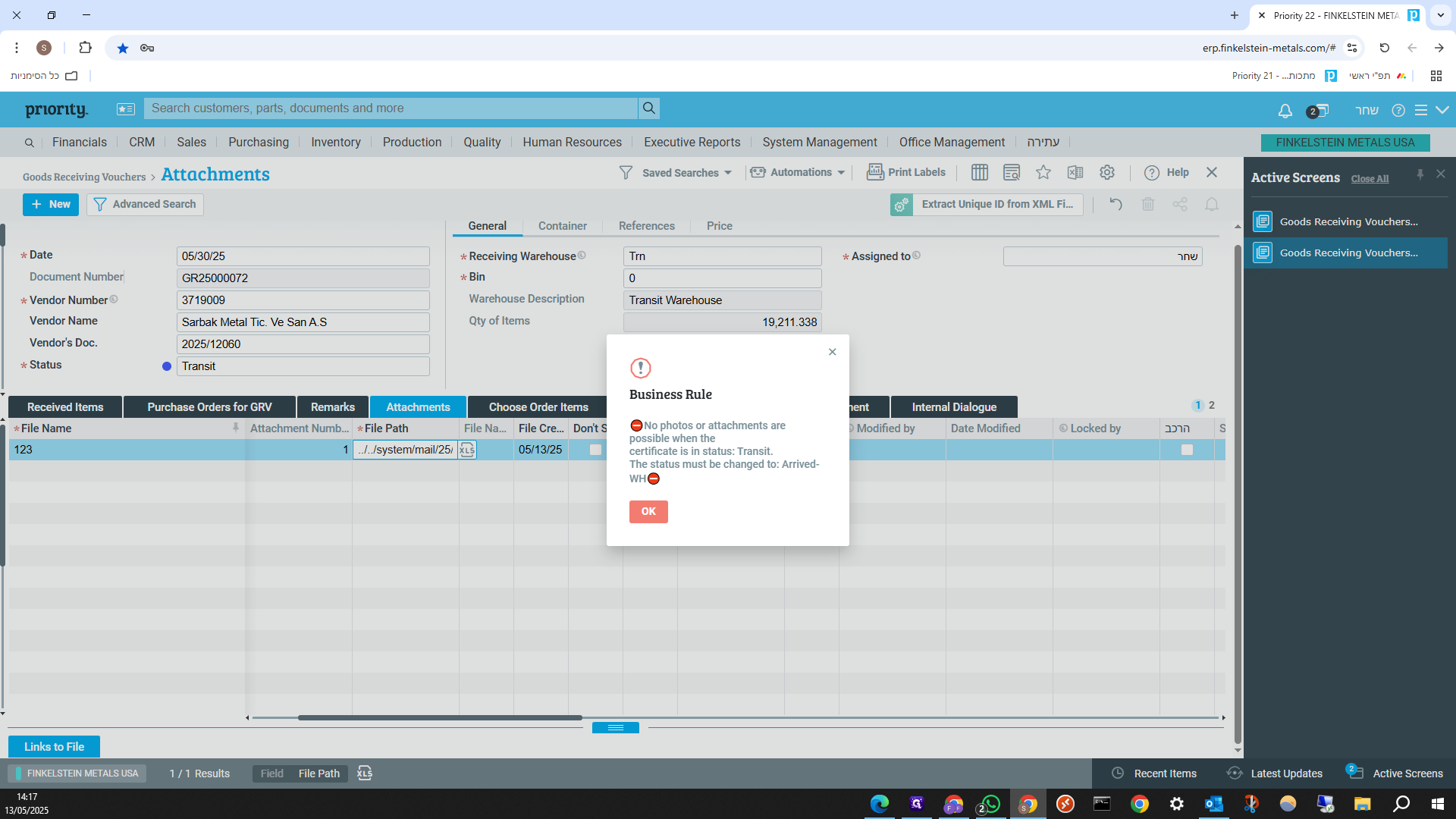 Step #4: Click on "OK"