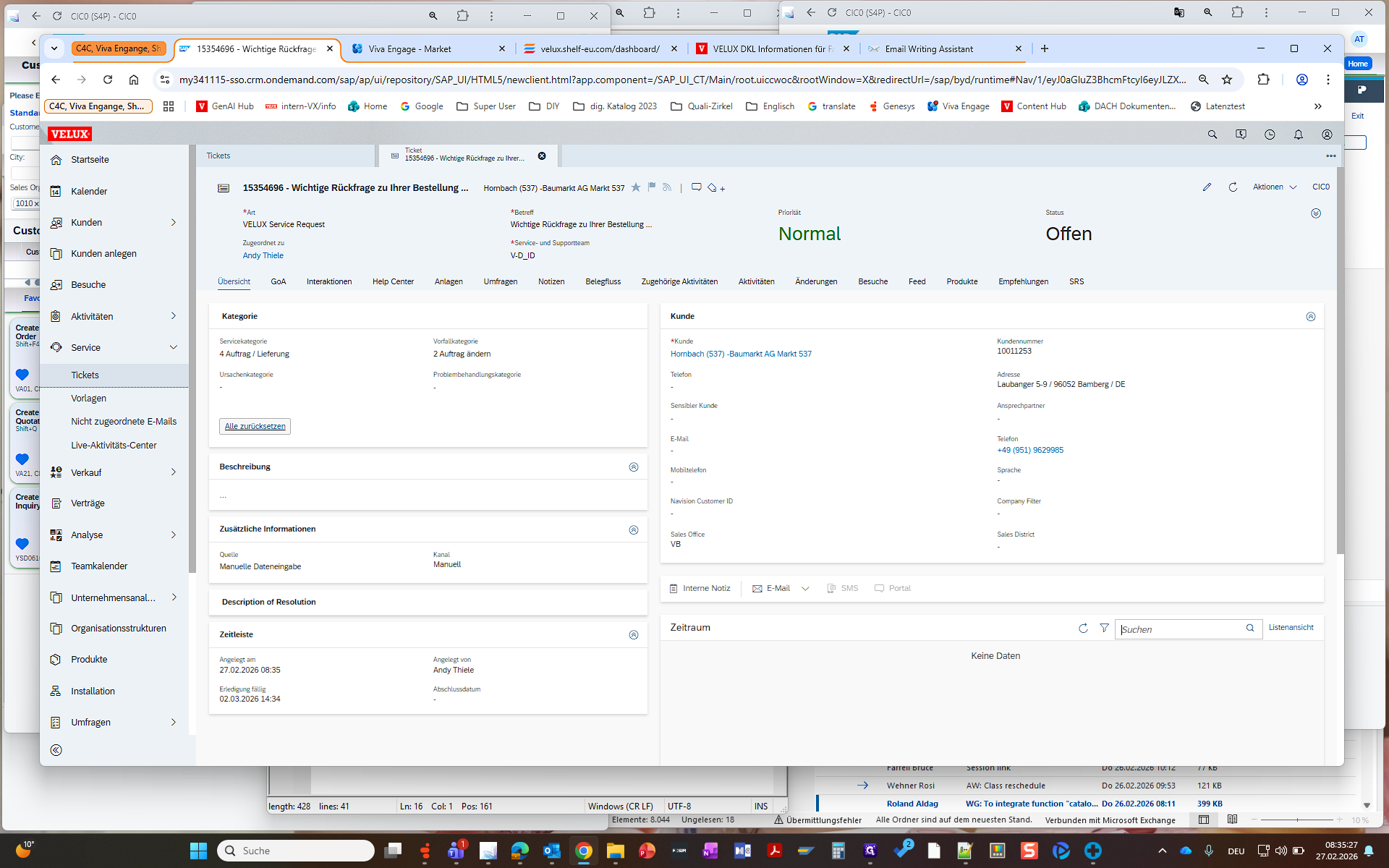Step #6: Klicken Sie auf "Interaktionen"