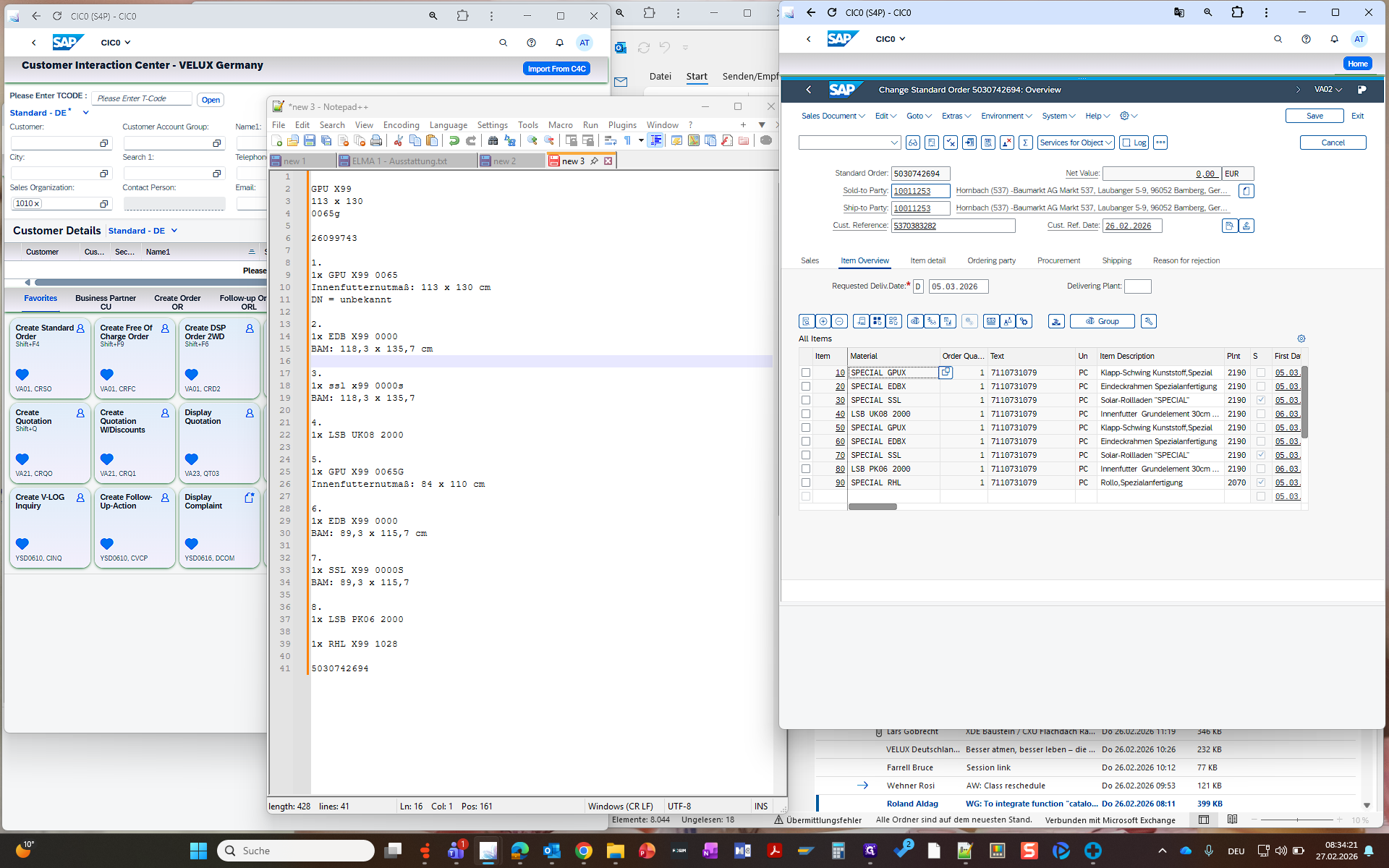 Step #2: Kundennummer kopieren