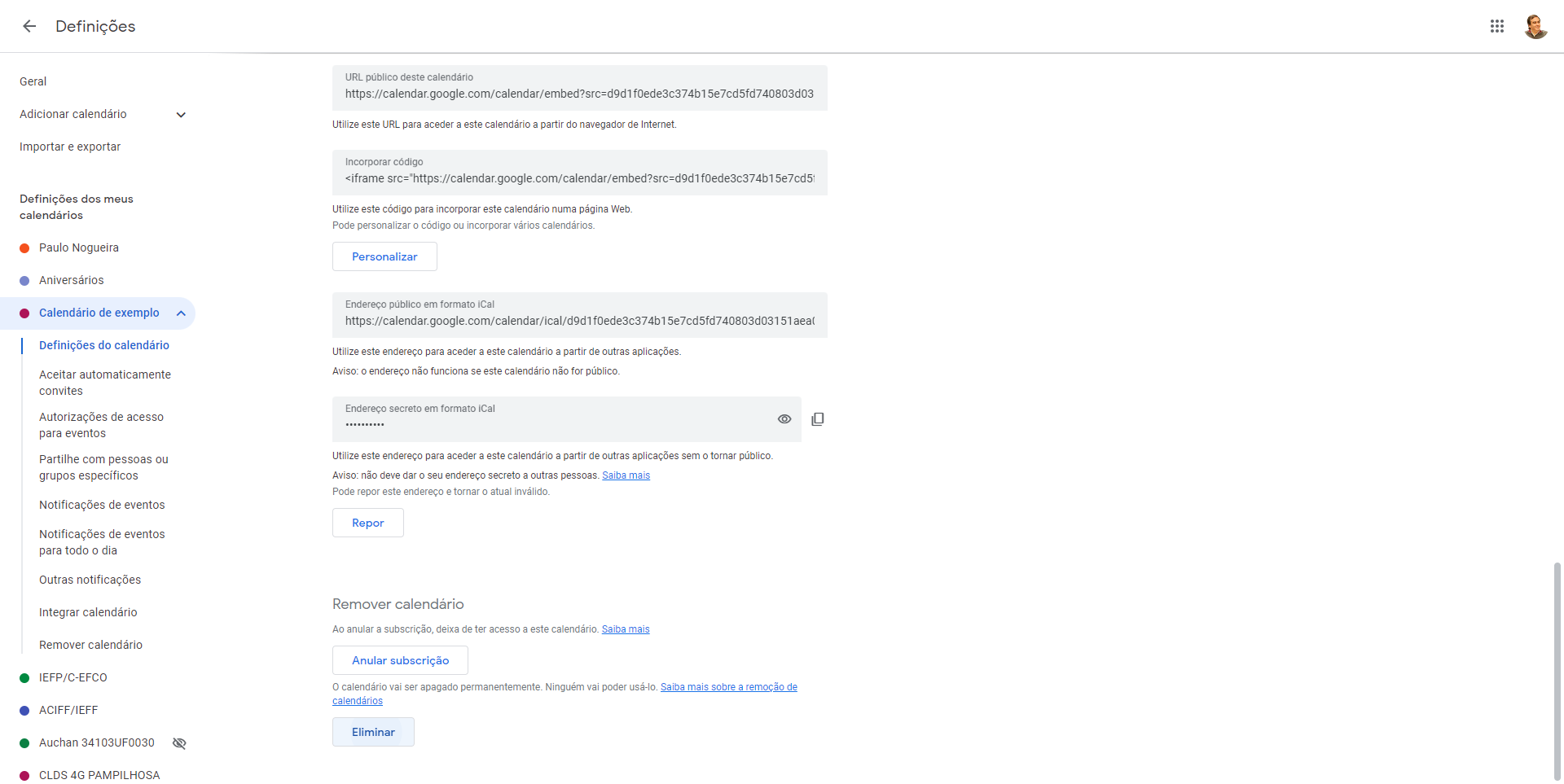 Step #56: Cliquem em "Eliminar"