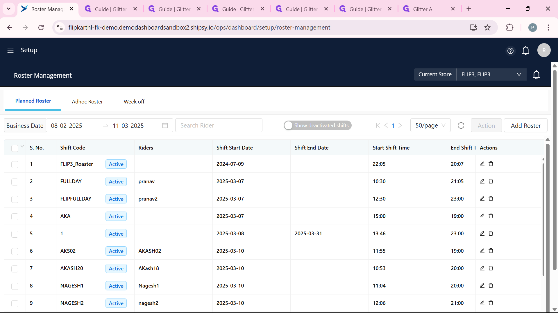 Step #3: Click on Current Store and select the Hub.