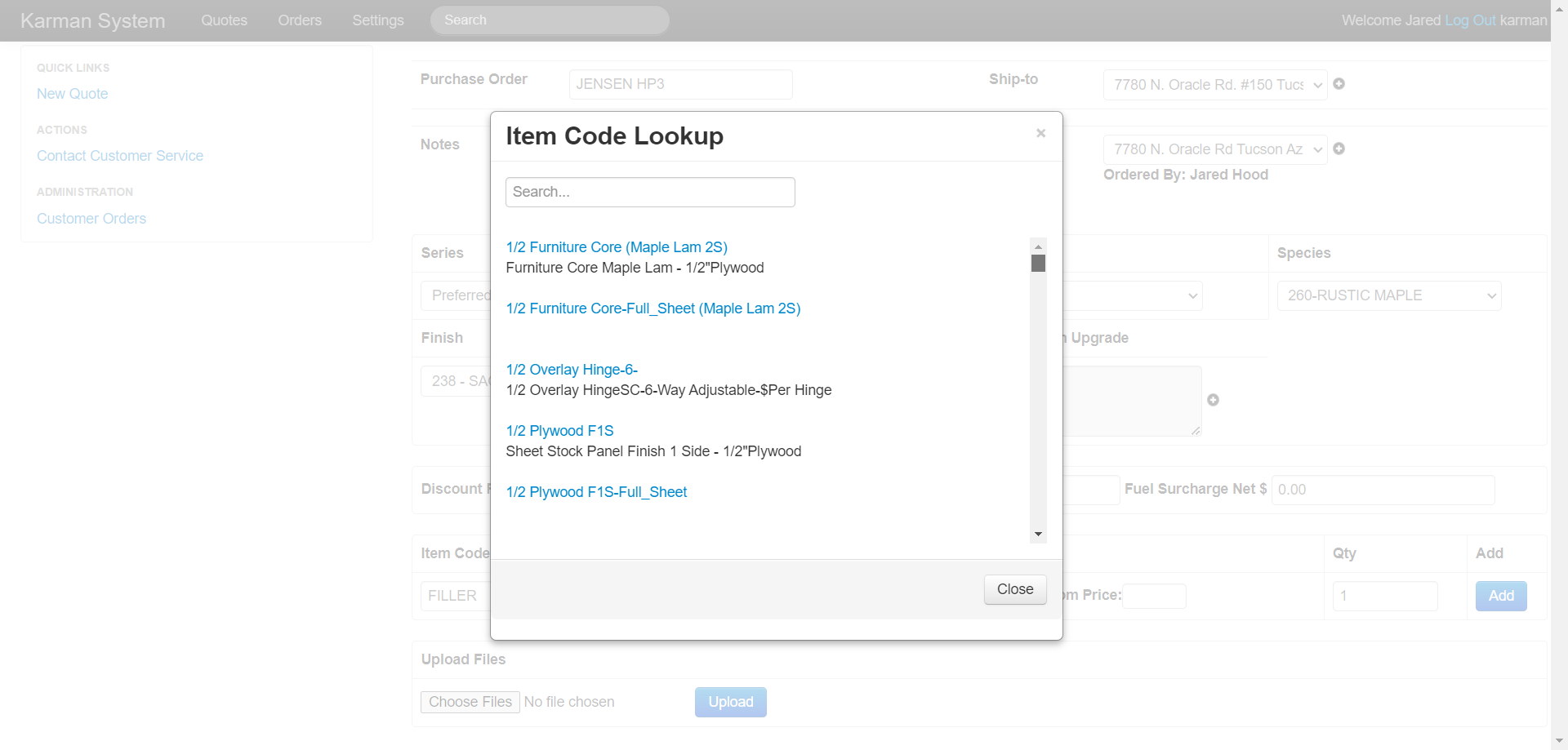 Step #13: Search for the part or parts needed