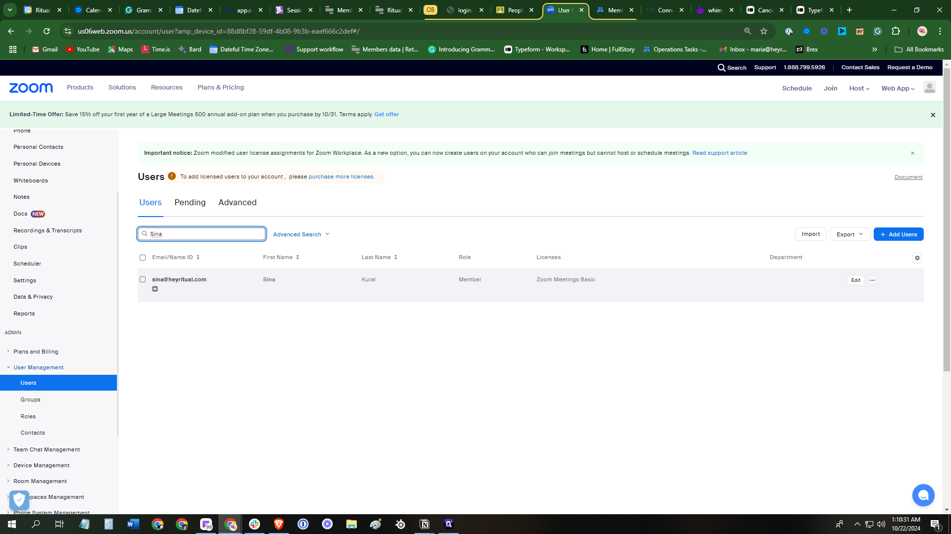 Step #3: Once you find their account, click on the three dots.