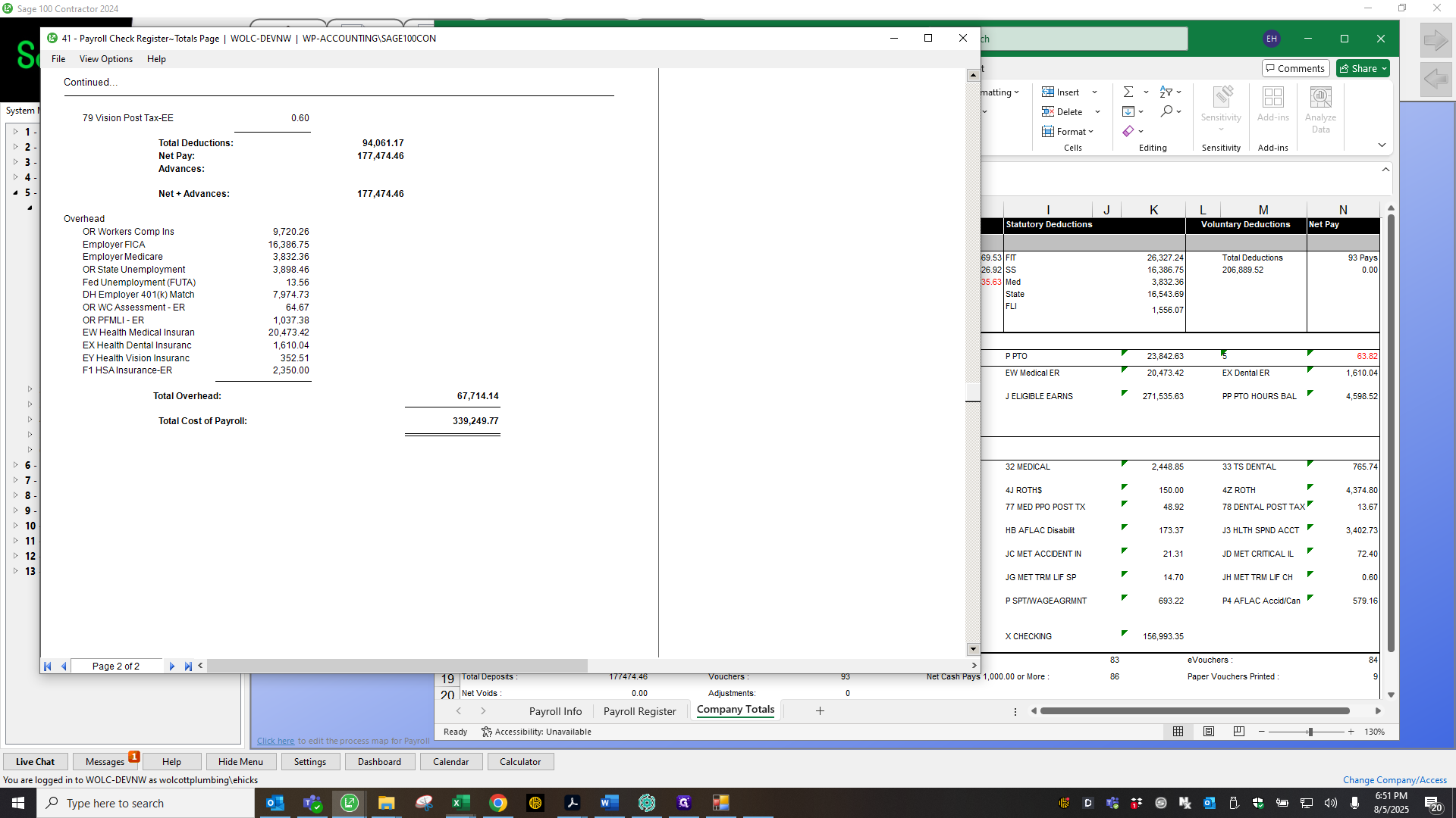 Step #60: Click on "DH Employer 401 ( k ) Match"