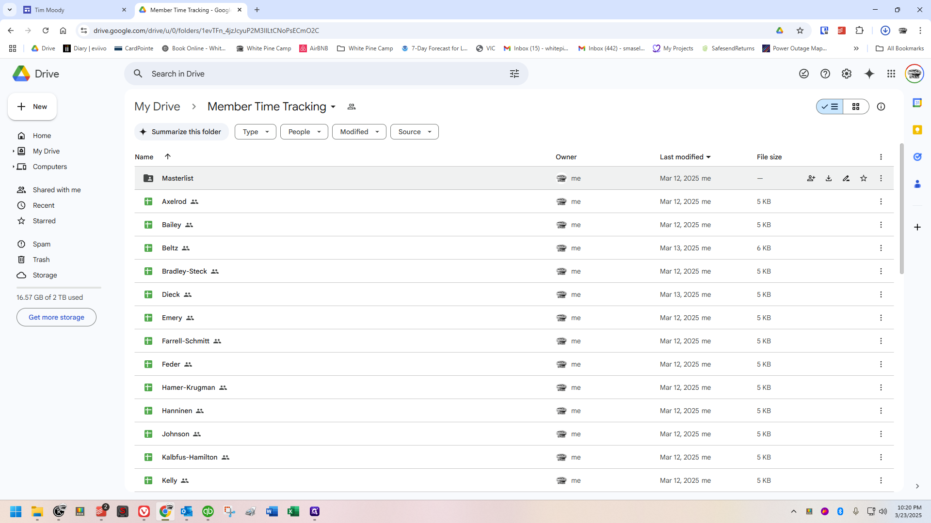 Step #10: There's a master list at the top. This is antiquated, and can be ignored.