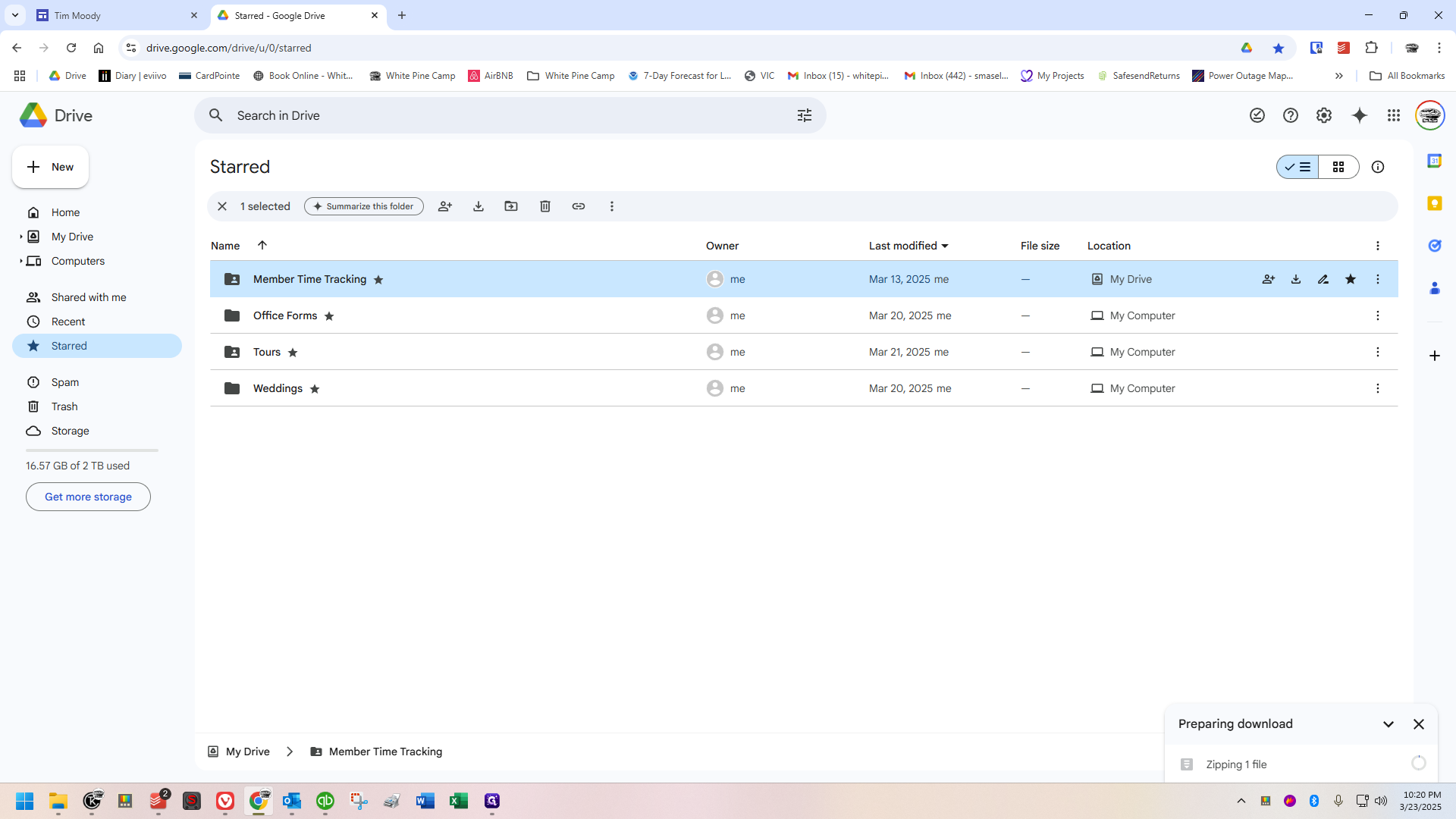 Step #9: Double-click on "Member Time Tracking ★"