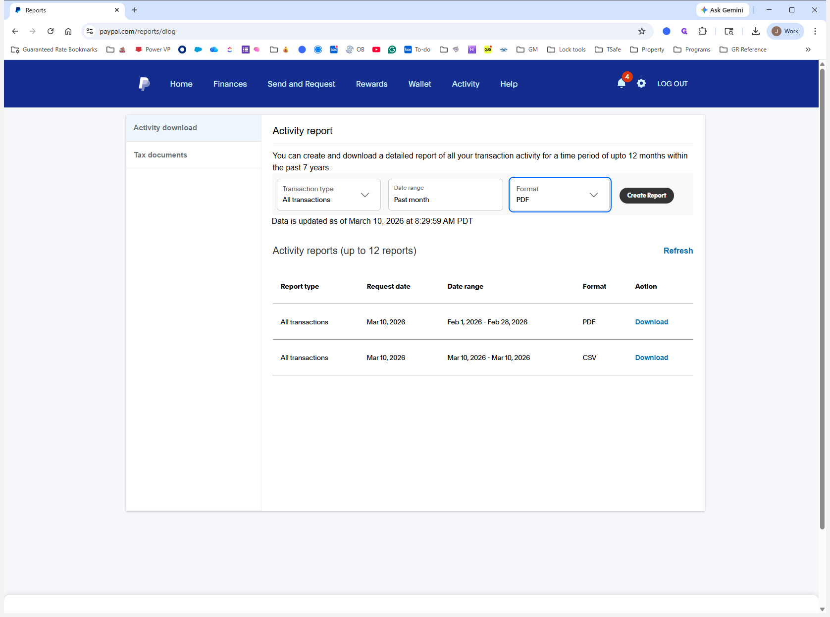Step #10: Click on "Create Report"
