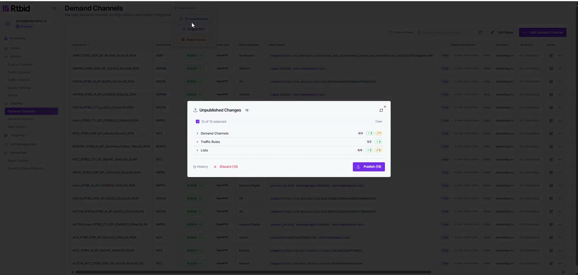Step #25: Click Publish to deploy the updates live.