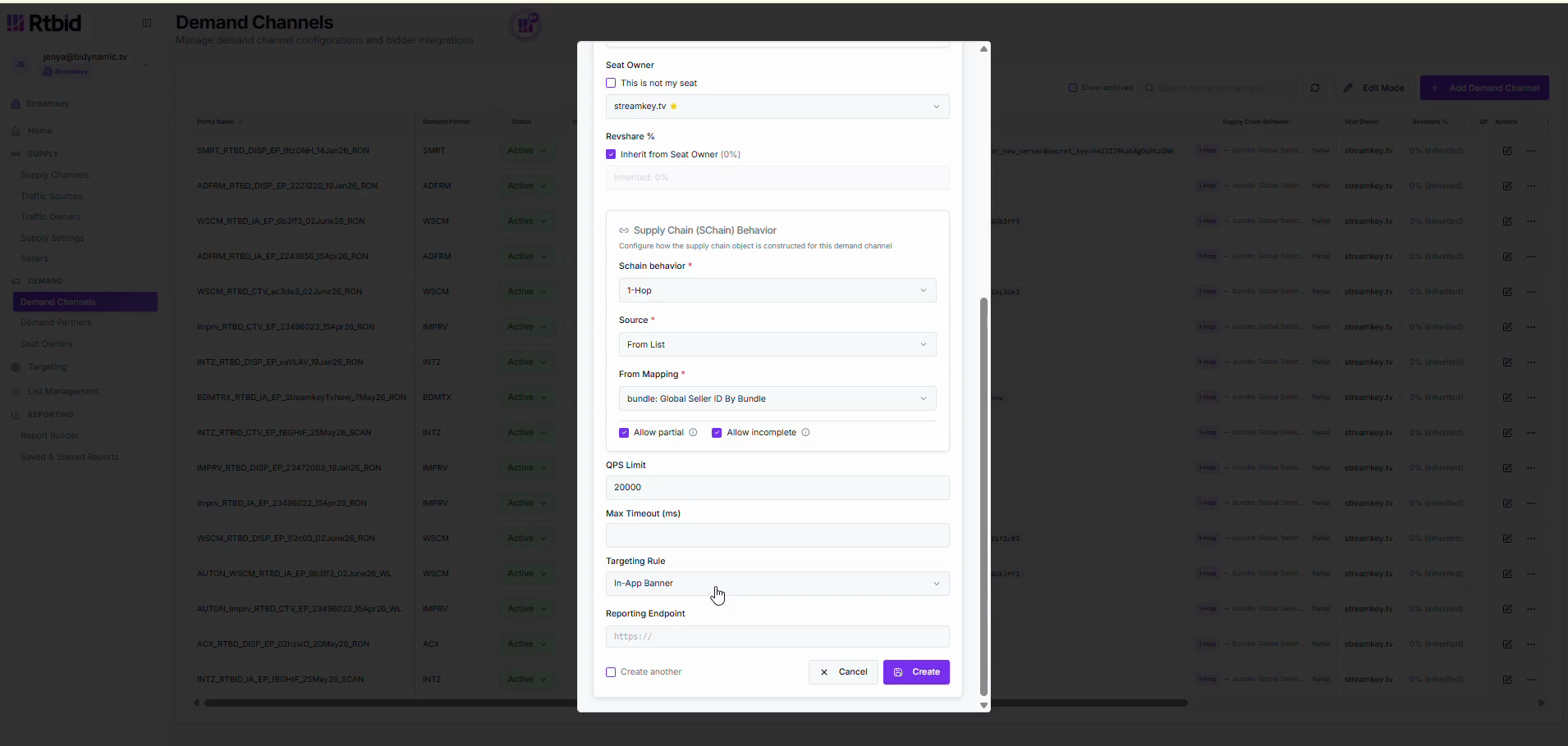 Step #13: Click the Targeting Rule dropdown menu inside the configuration modal.