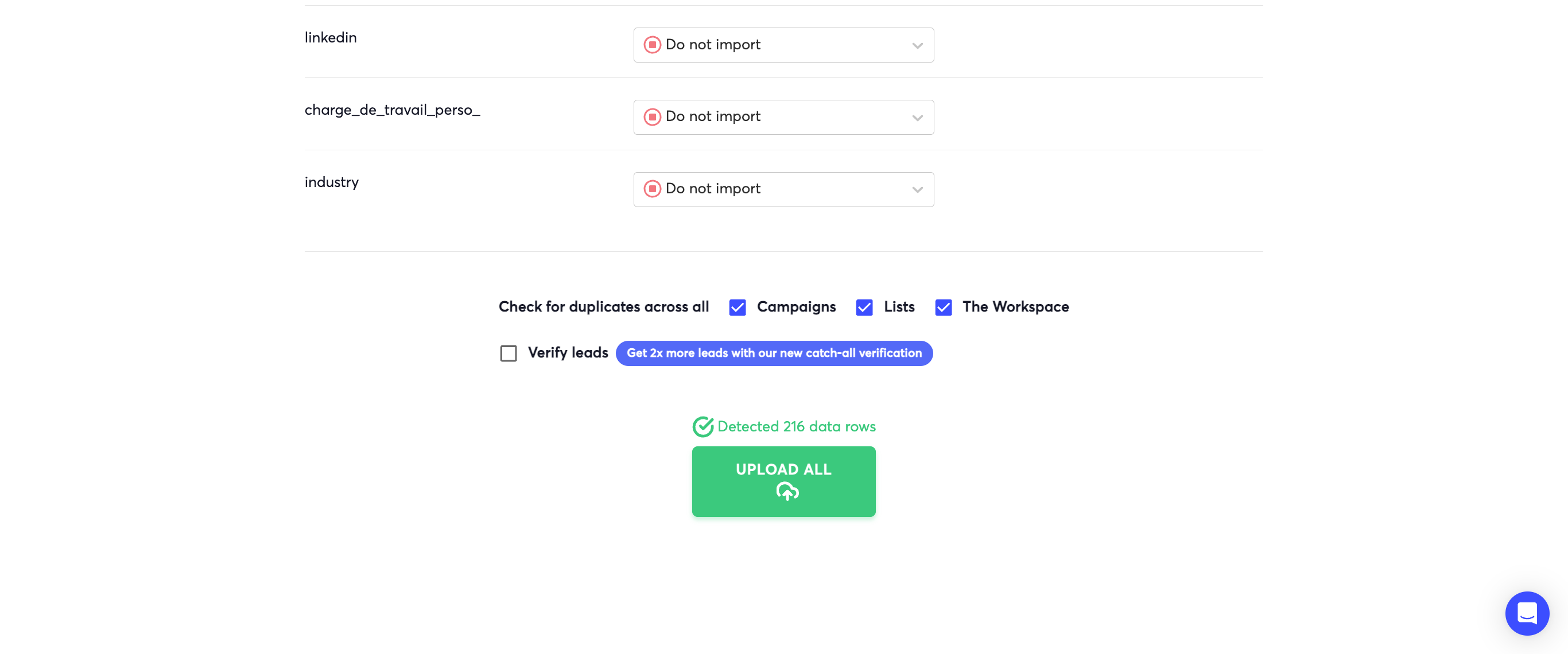 Step #15: Descendre la liste jusqu'à la fin 