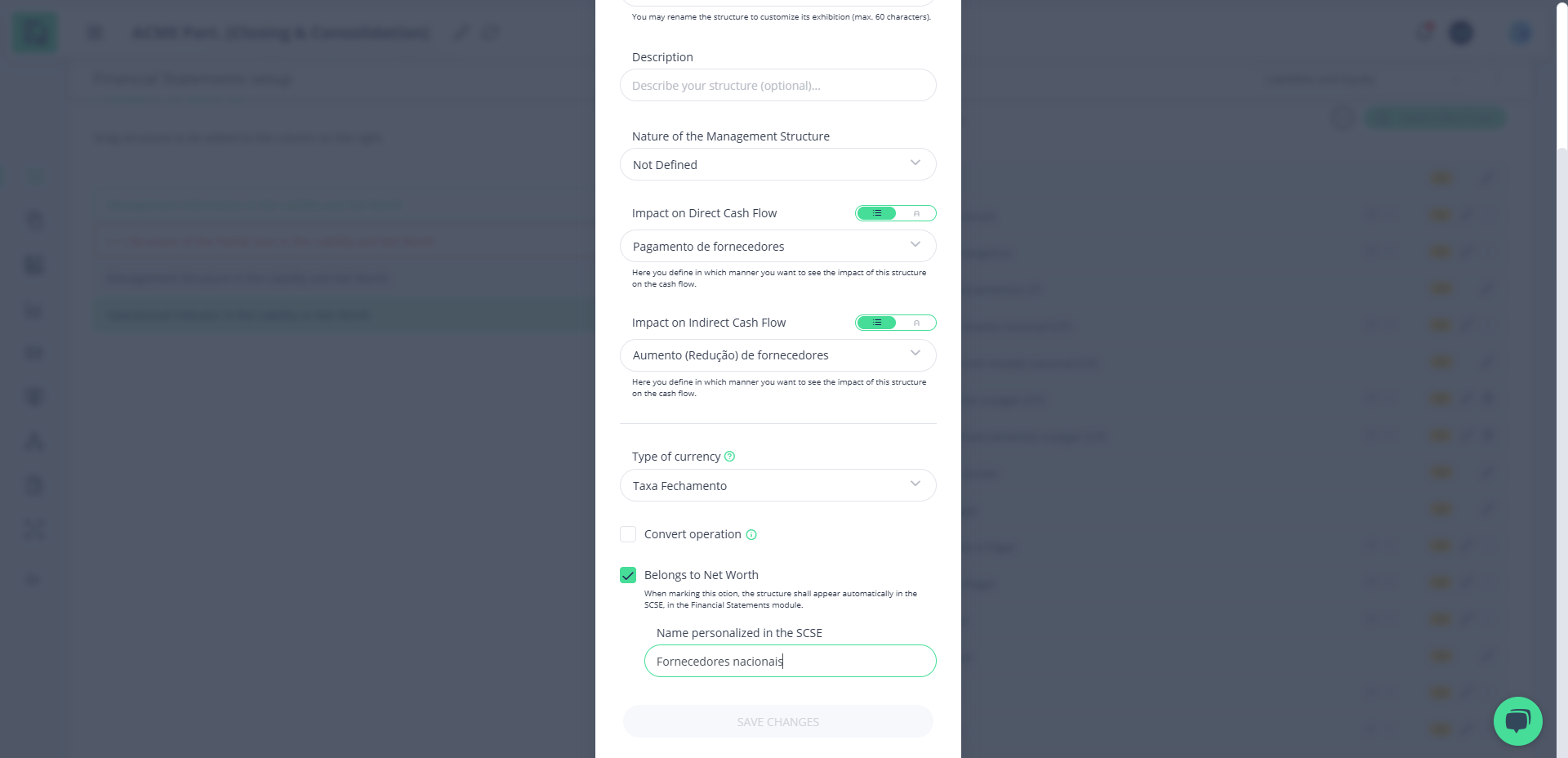 Step #10: Digite o nome personalizado da estrutura no DMPL