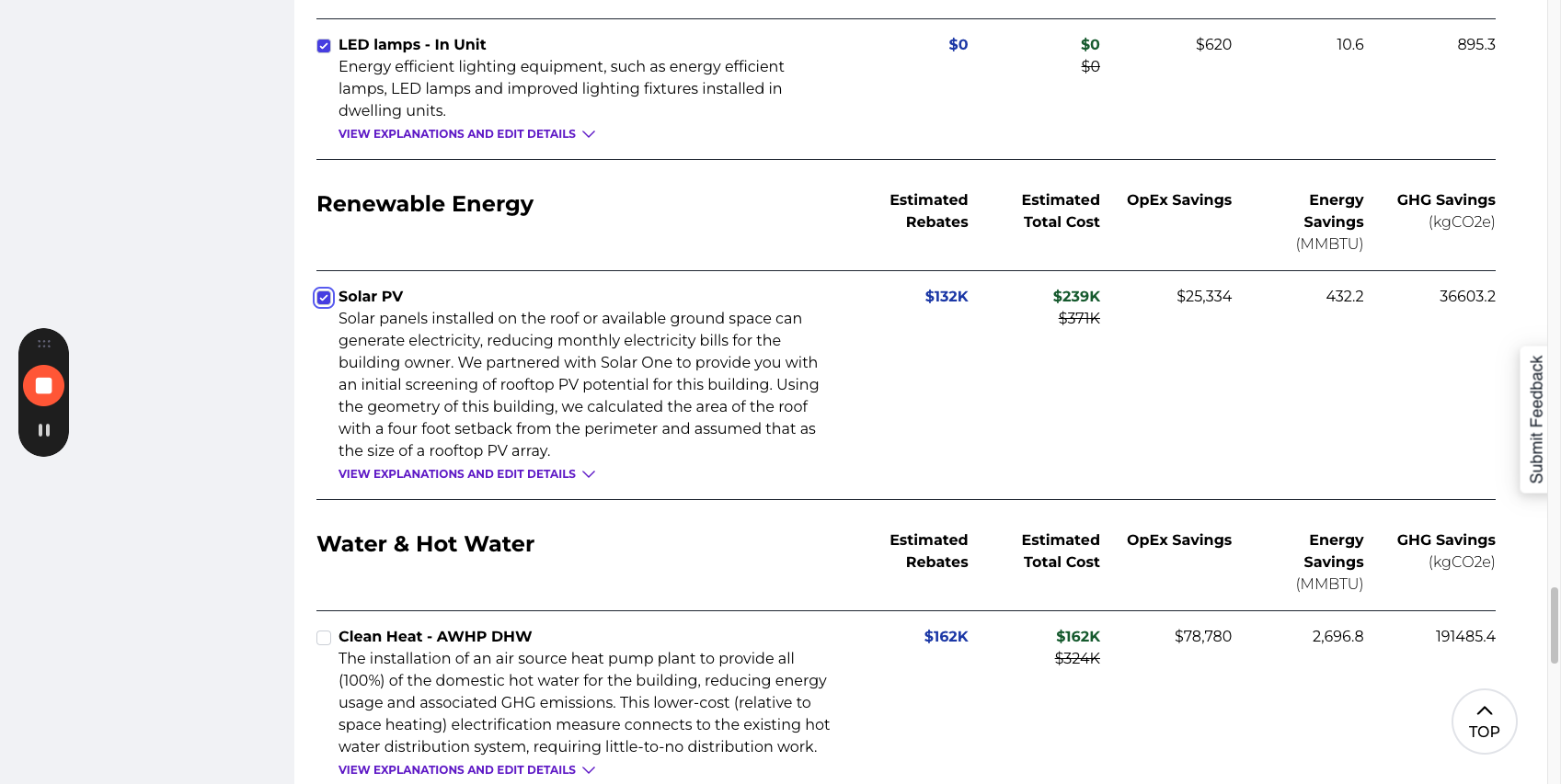 Step #15: Click "Solar PV"