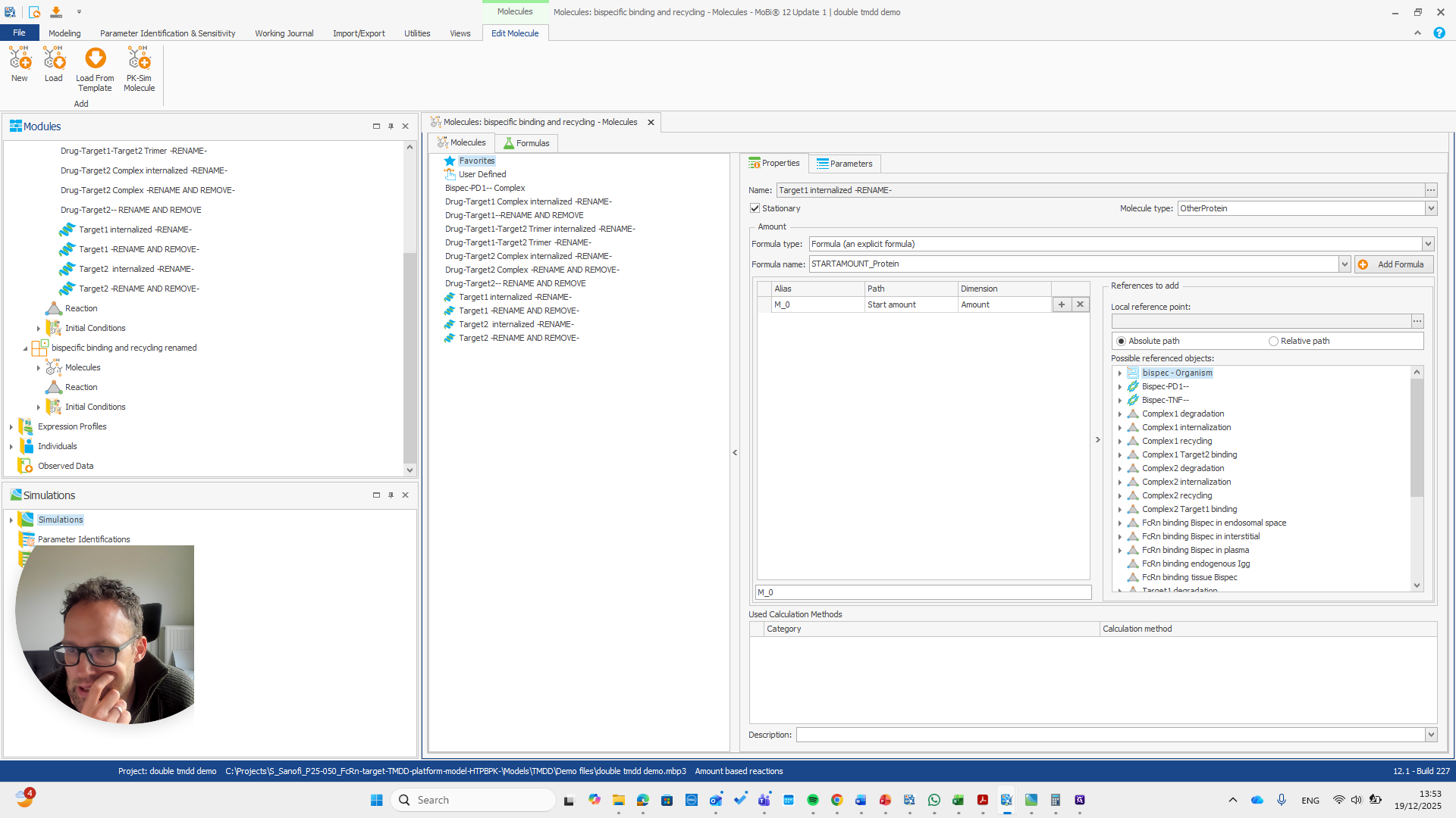 Step #62: Right-click on "Simulations"