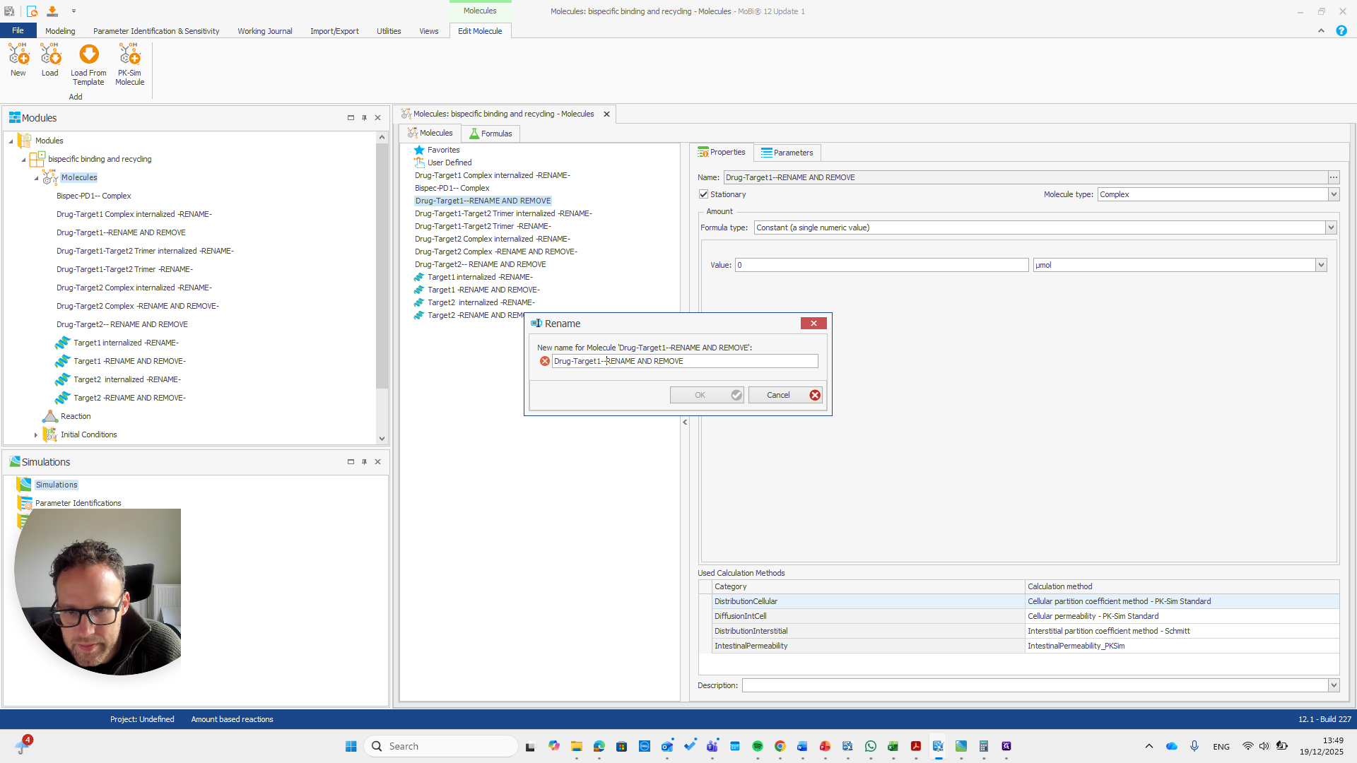 Step #38: Drag "Drug - Target1 - RENAME AND REMOVE"