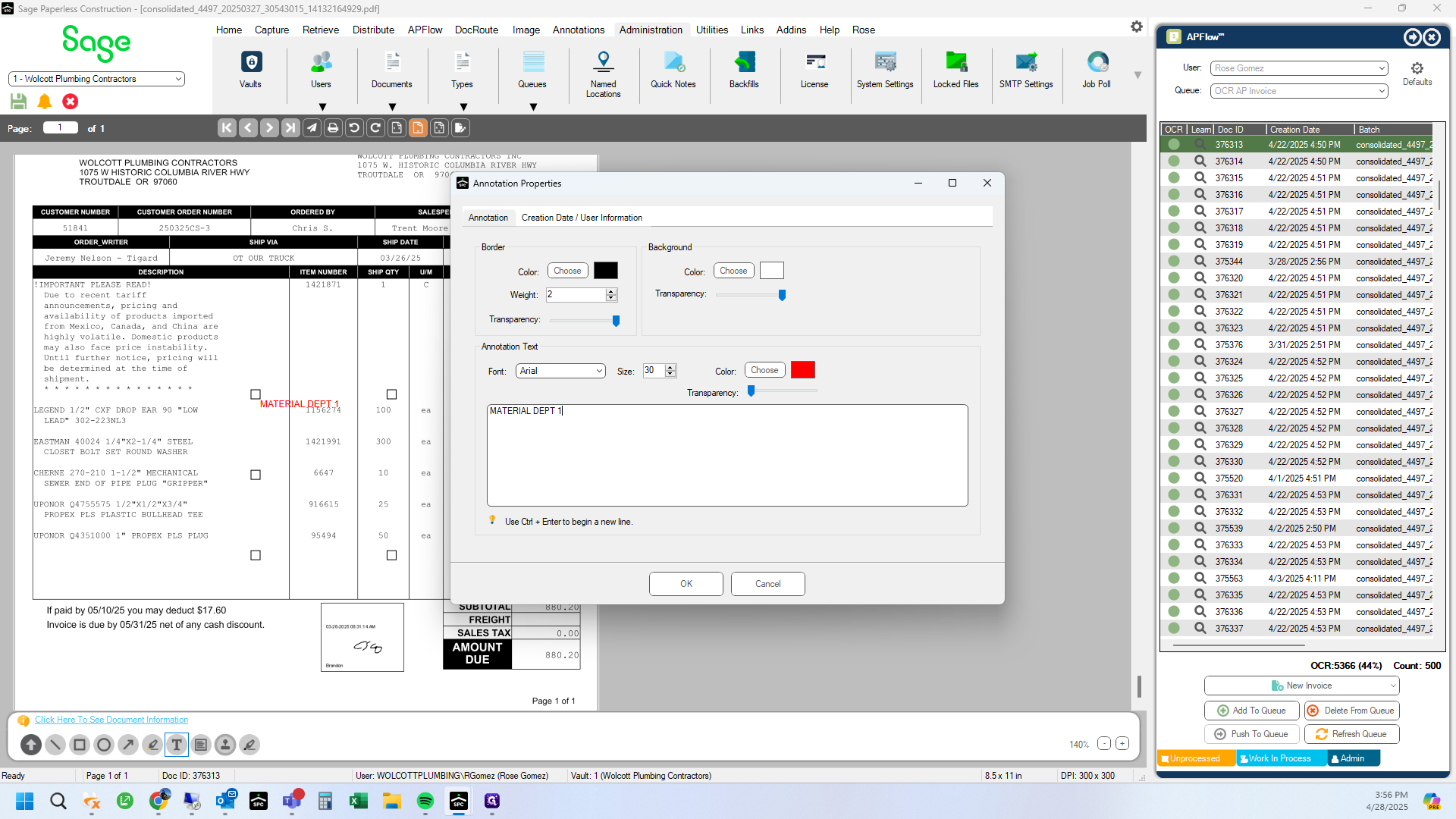 Step #15: When pushing "Enter" you want to hold down CTRL or your dialog box will close