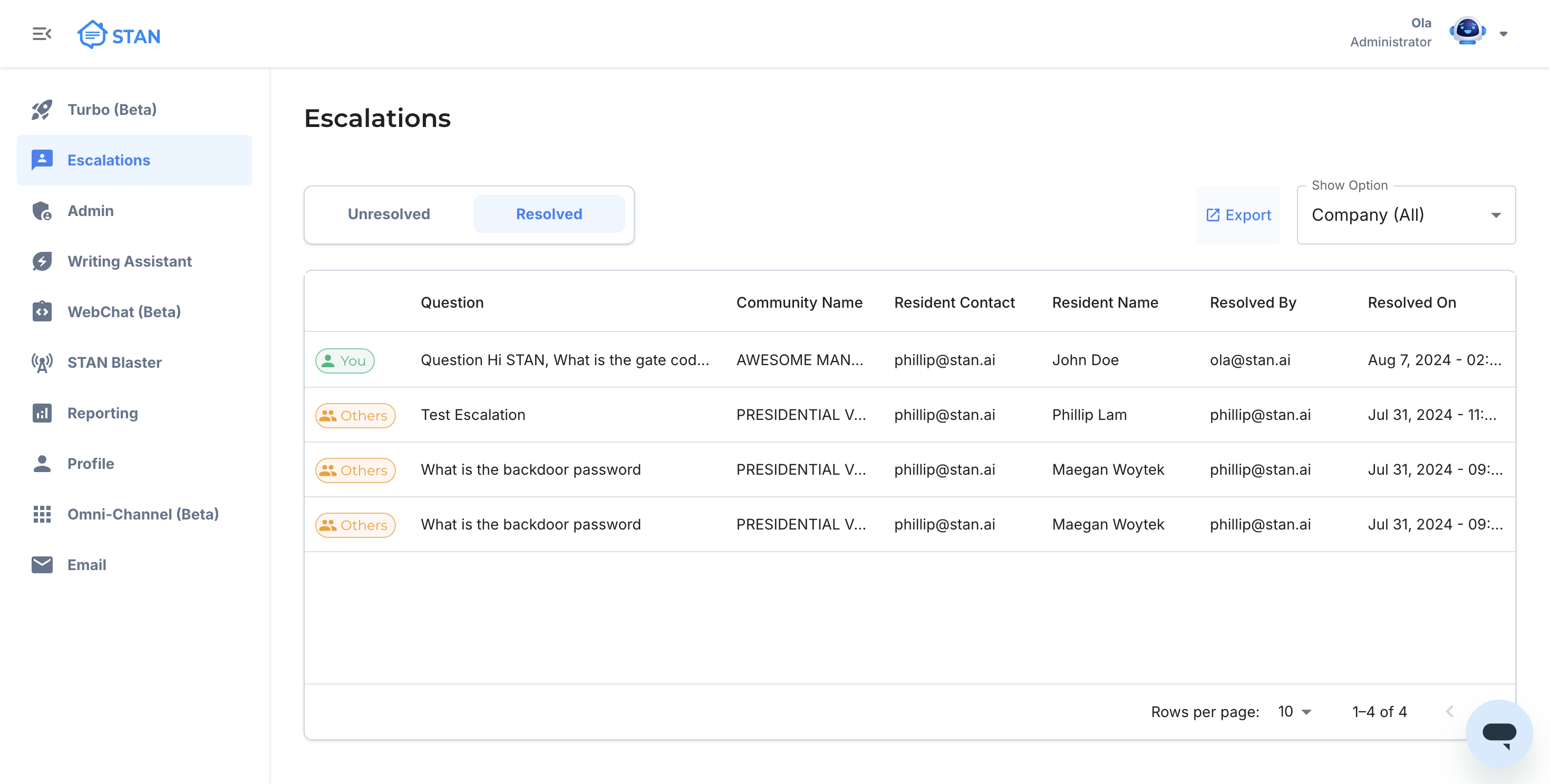Step #8: Click on "Export"