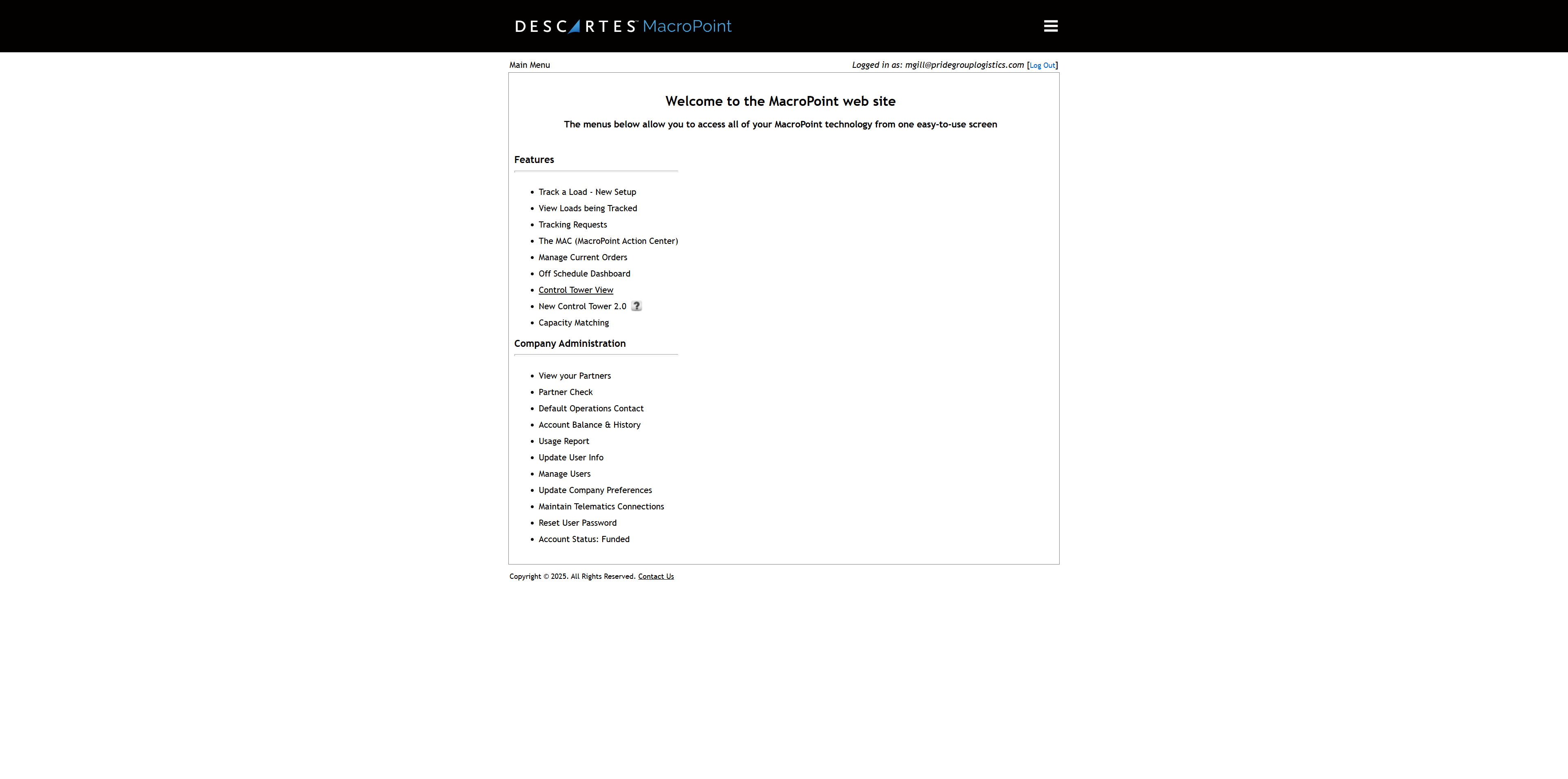 Step #8: To track the orders, go to the Control Tower View.