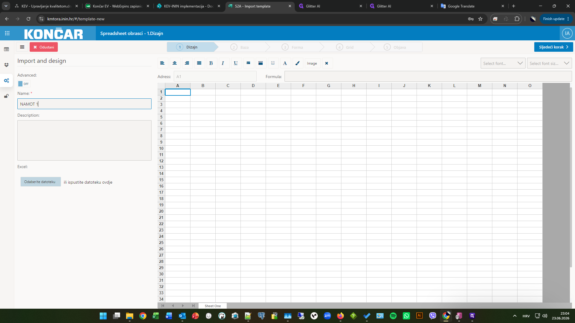 Step #3: Kliknite na Odaberite datoteku.