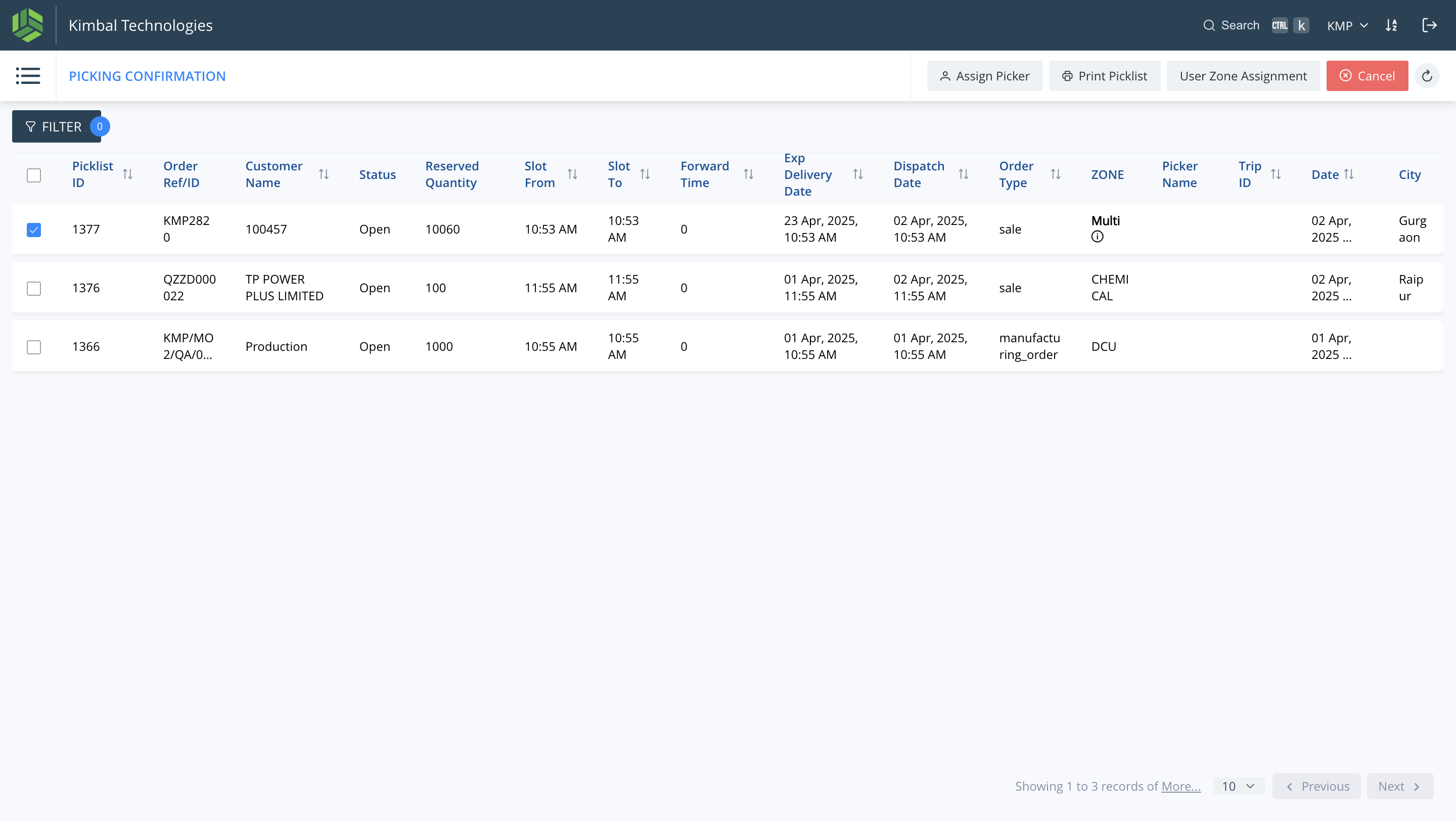 Step #4: Click on "Assign Picker"