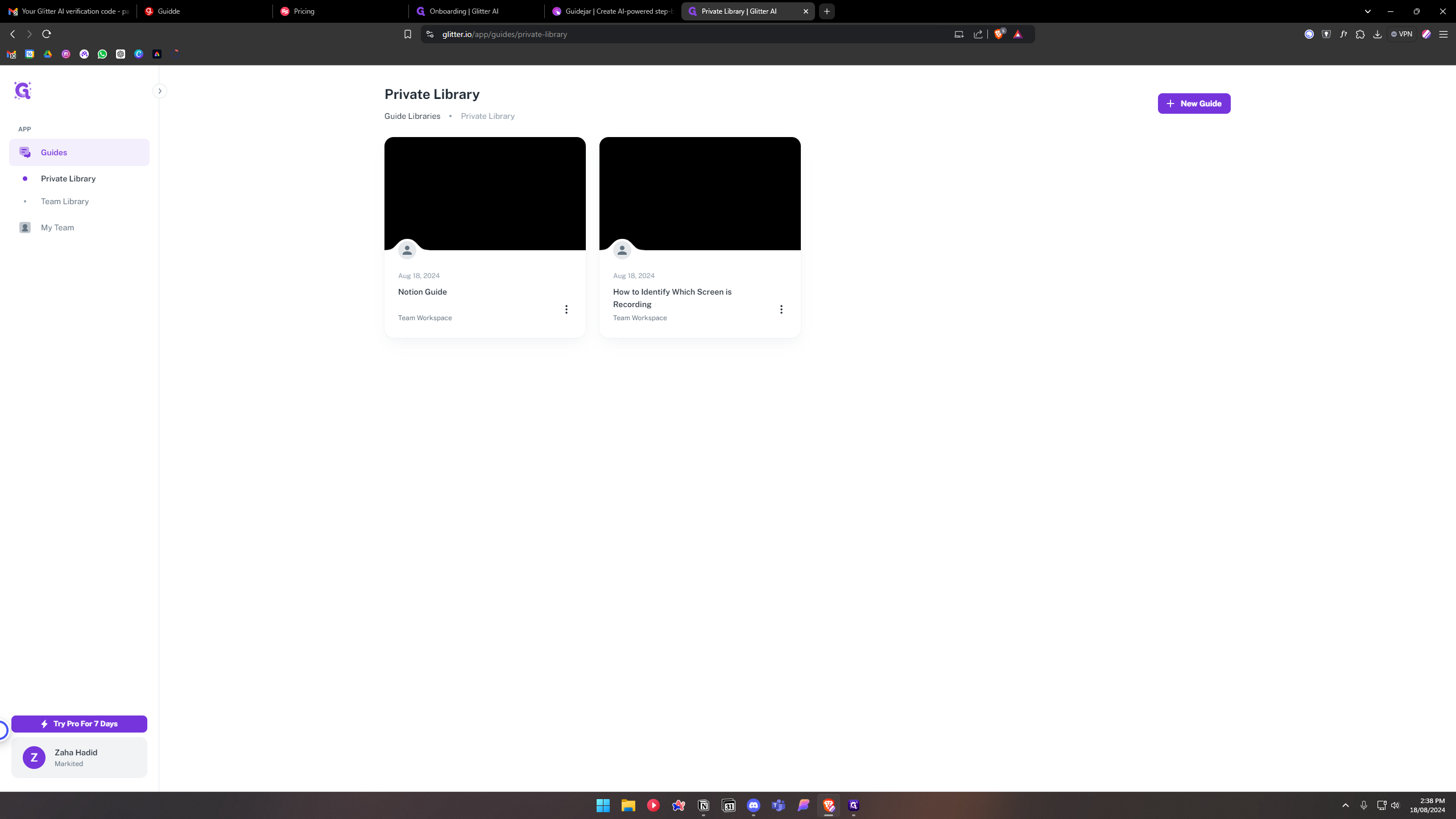 Step #11: Click on "+"