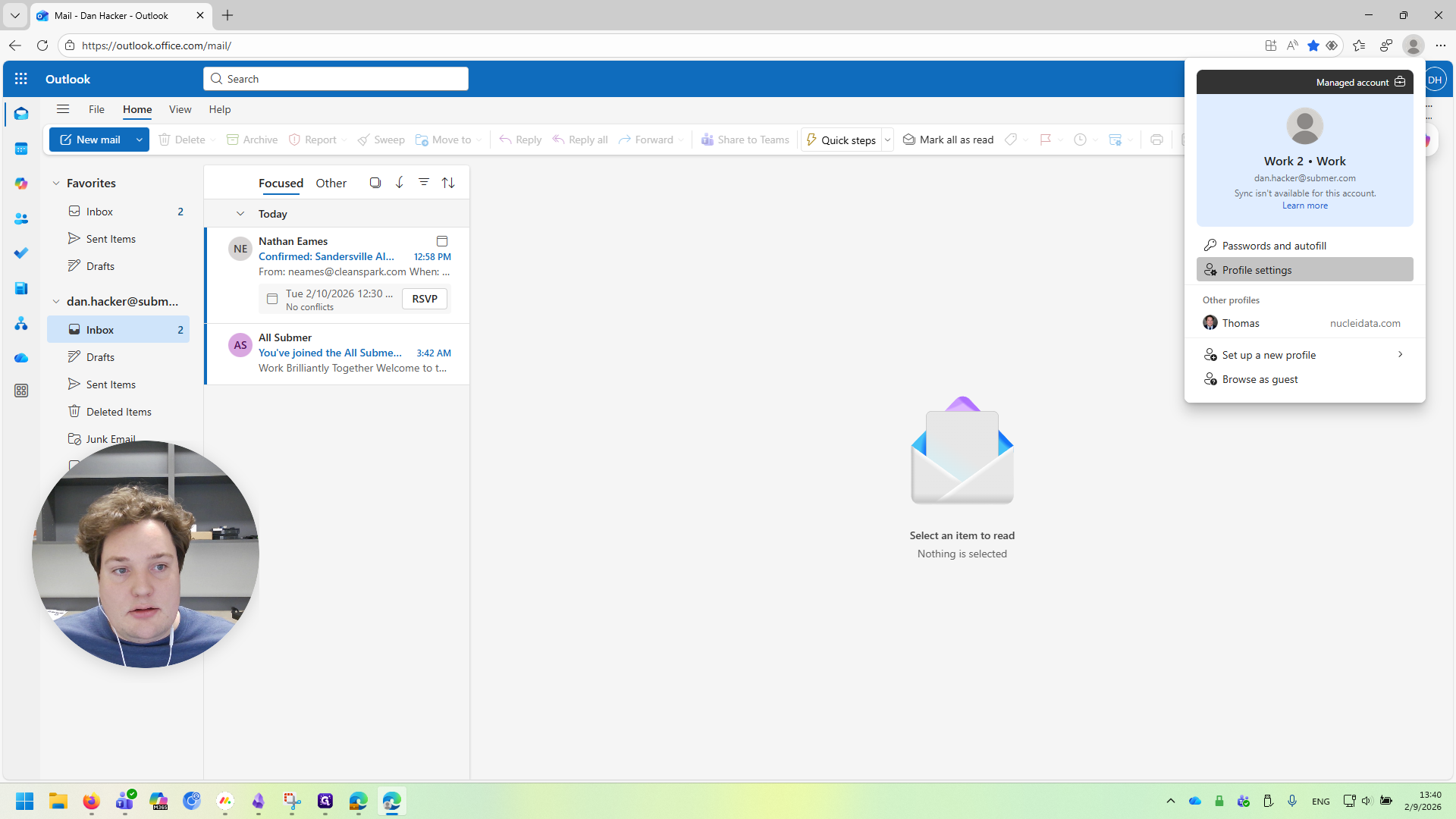 Step #27: Click on "Profile settings"