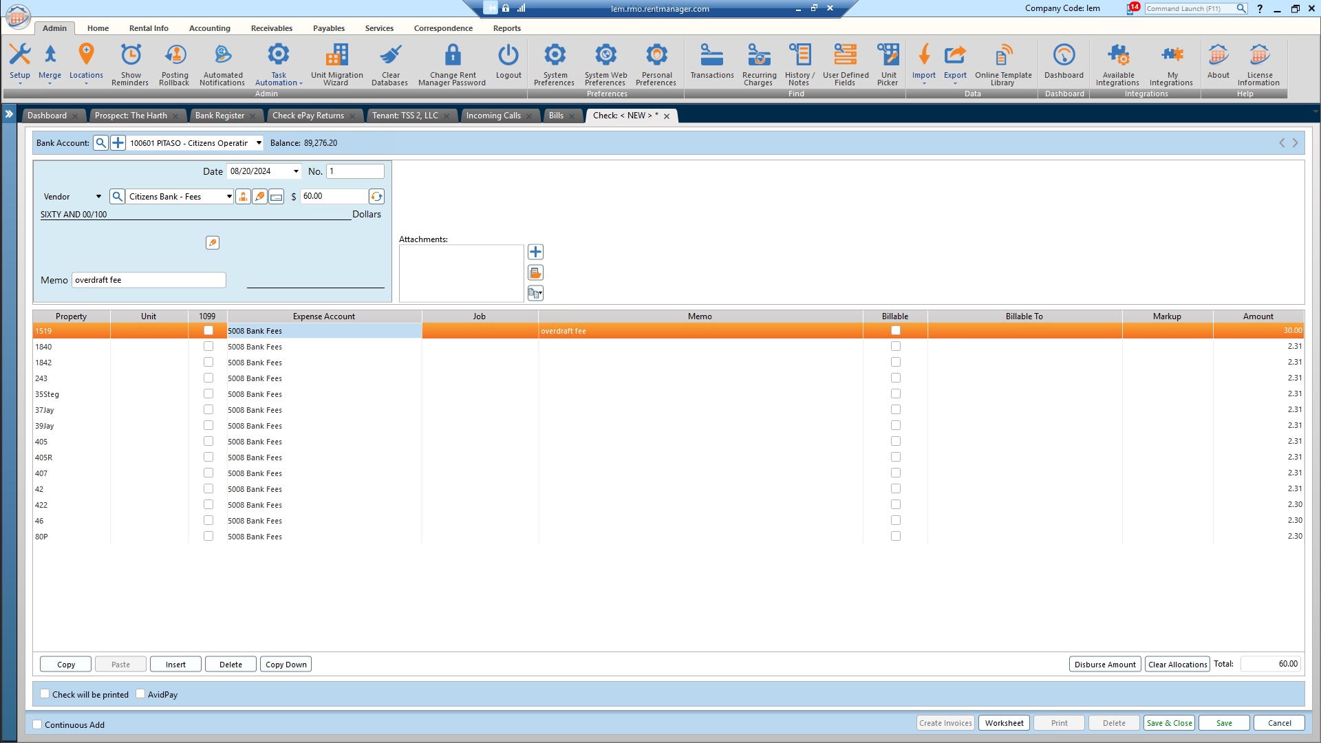 Step #14: Right-click on "Expense Account"