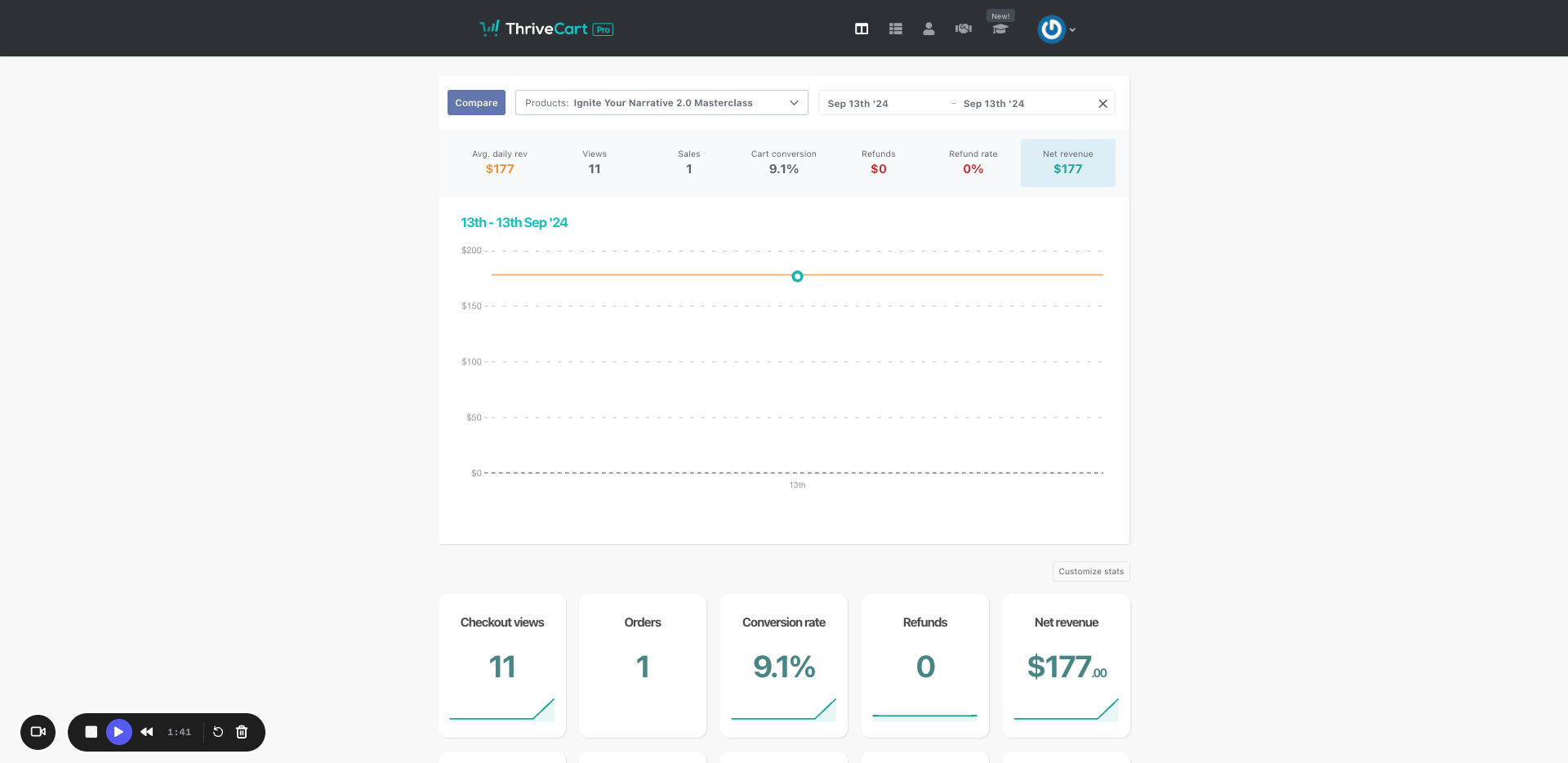 Step #60: Repeat with Storypro (or the product you are tracking)