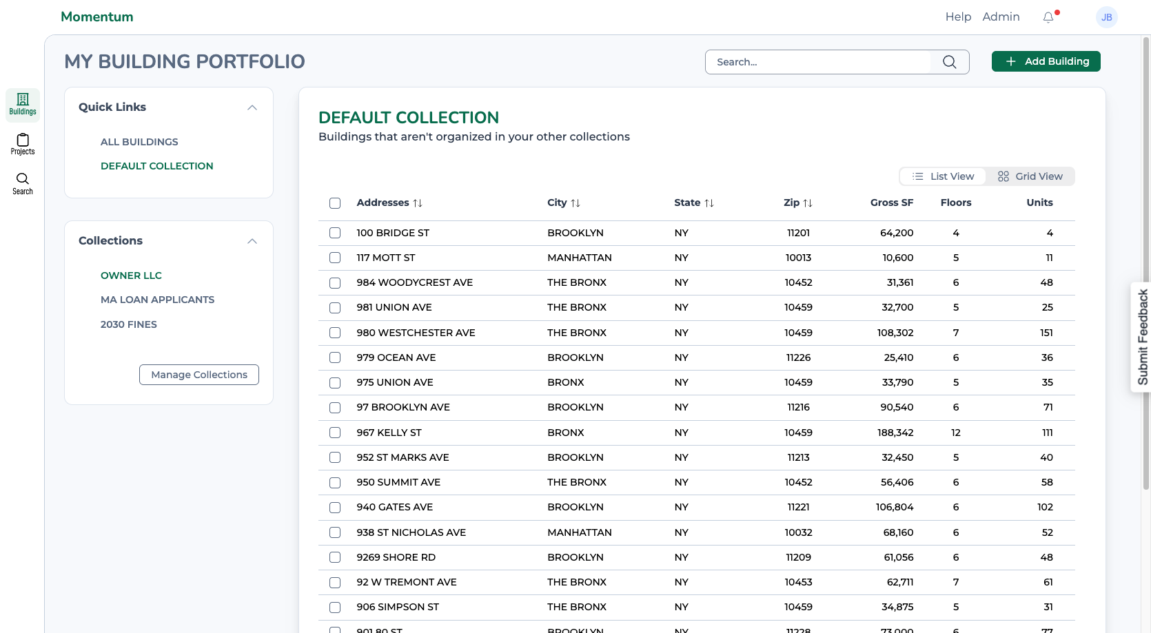 Step #2: Click on collection name
