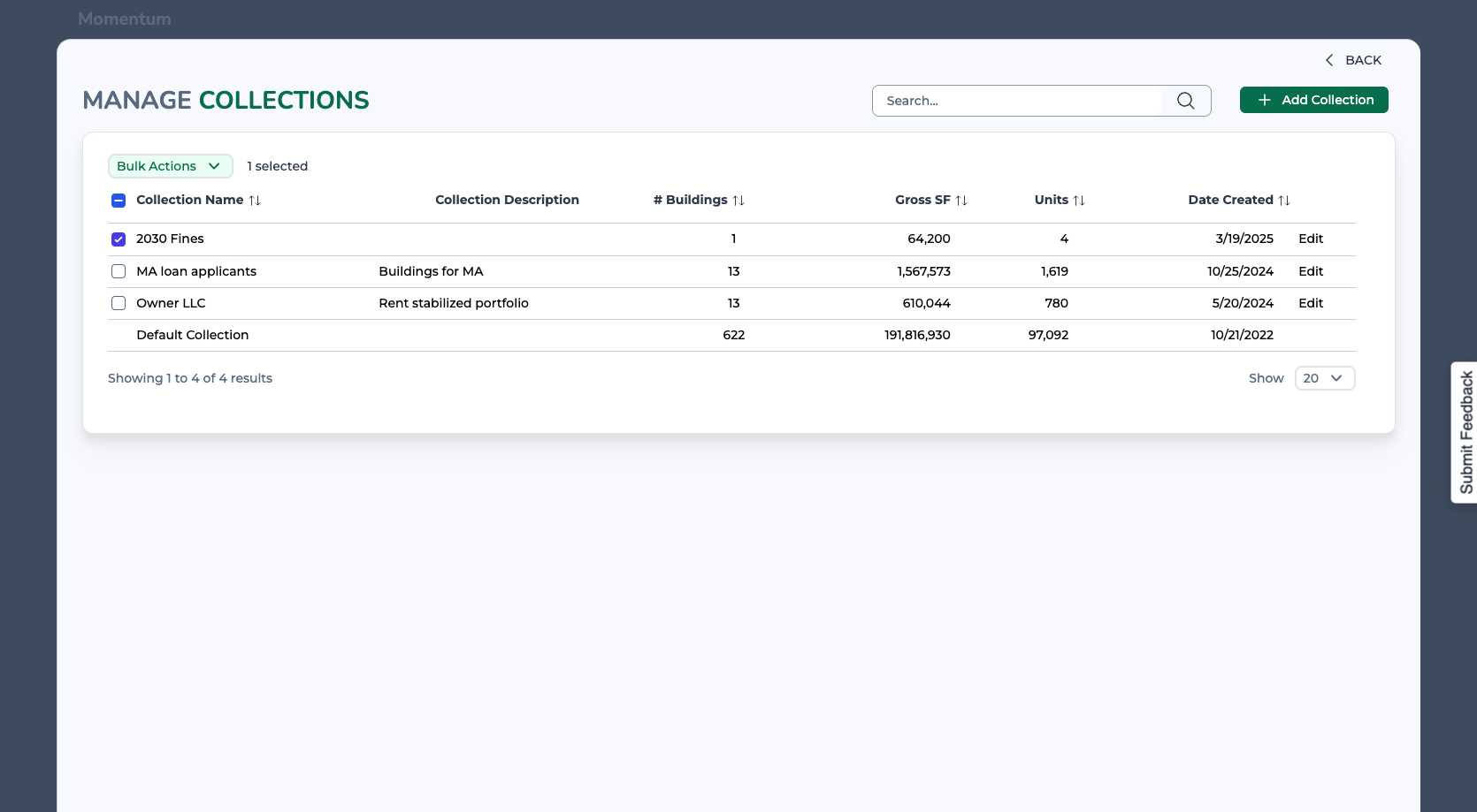 Step #15: Click on "Bulk Actions"