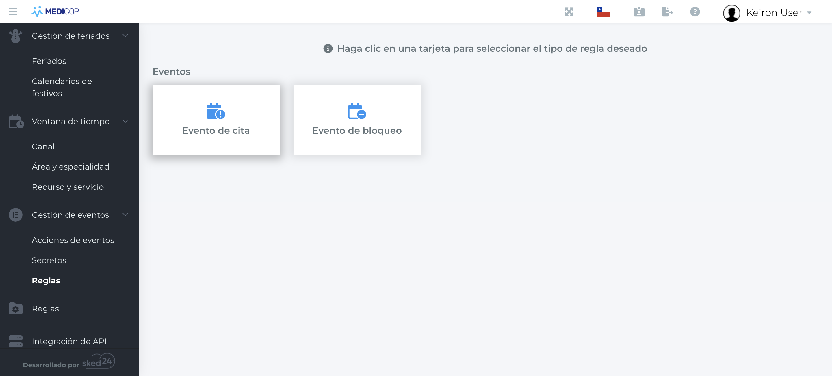 Step #2: Hagan clic en "Evento de cita"
