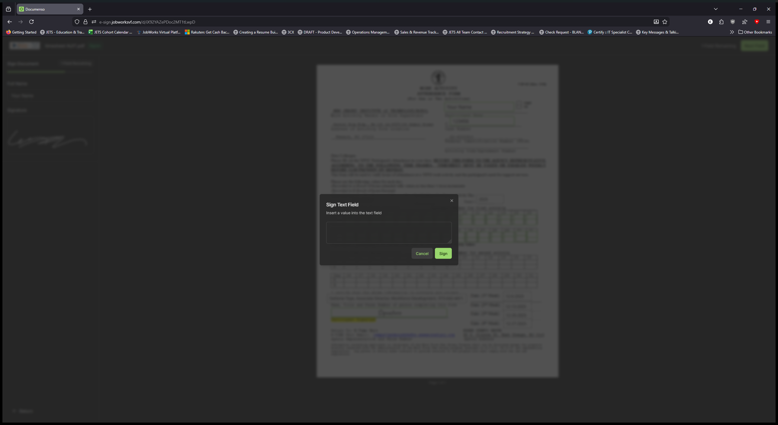 Step #9: Click on the next field