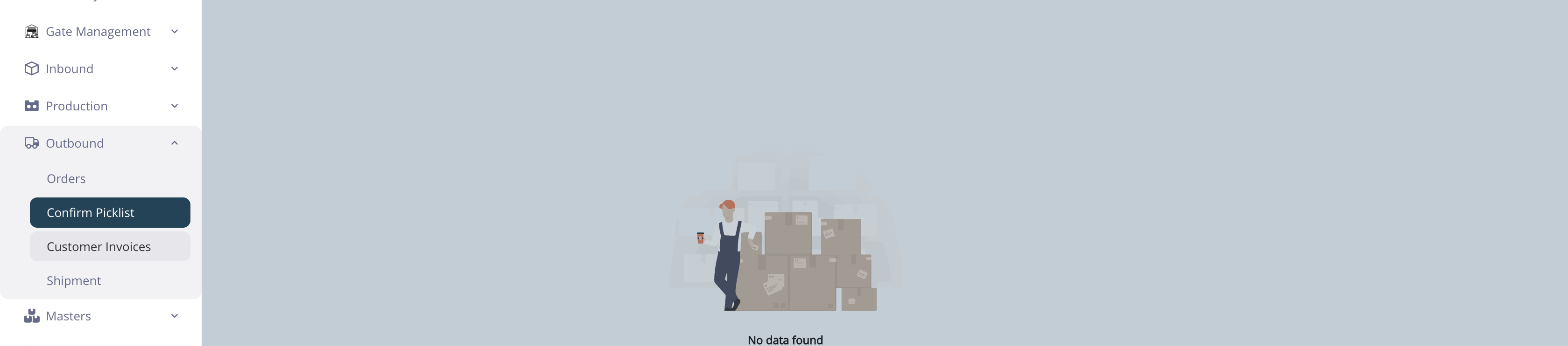 Step #27: Navigate to Outbound > Customer Invoices